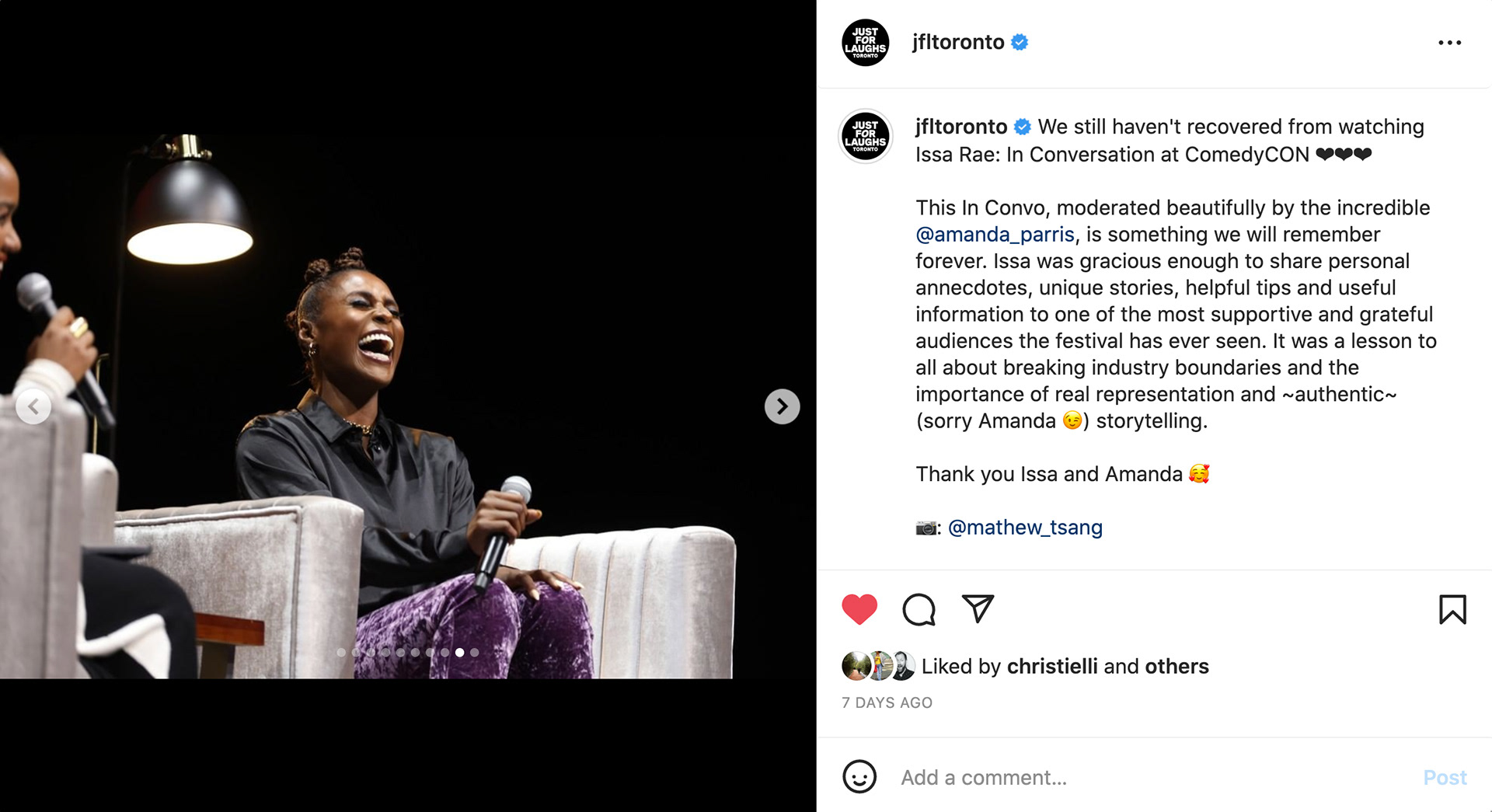Issa Rae.