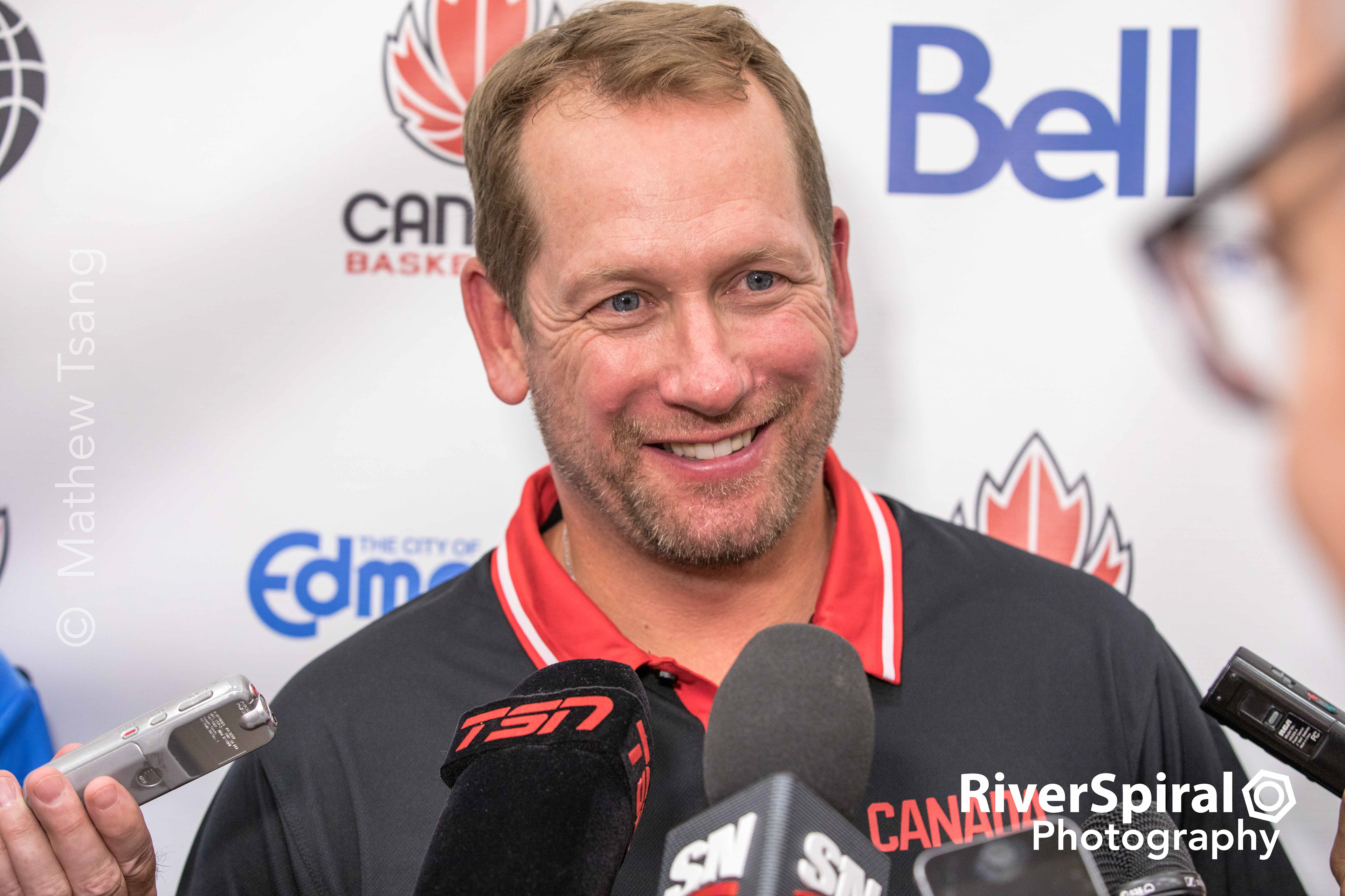 Team Canada, Head Coach, Nick Nurse.