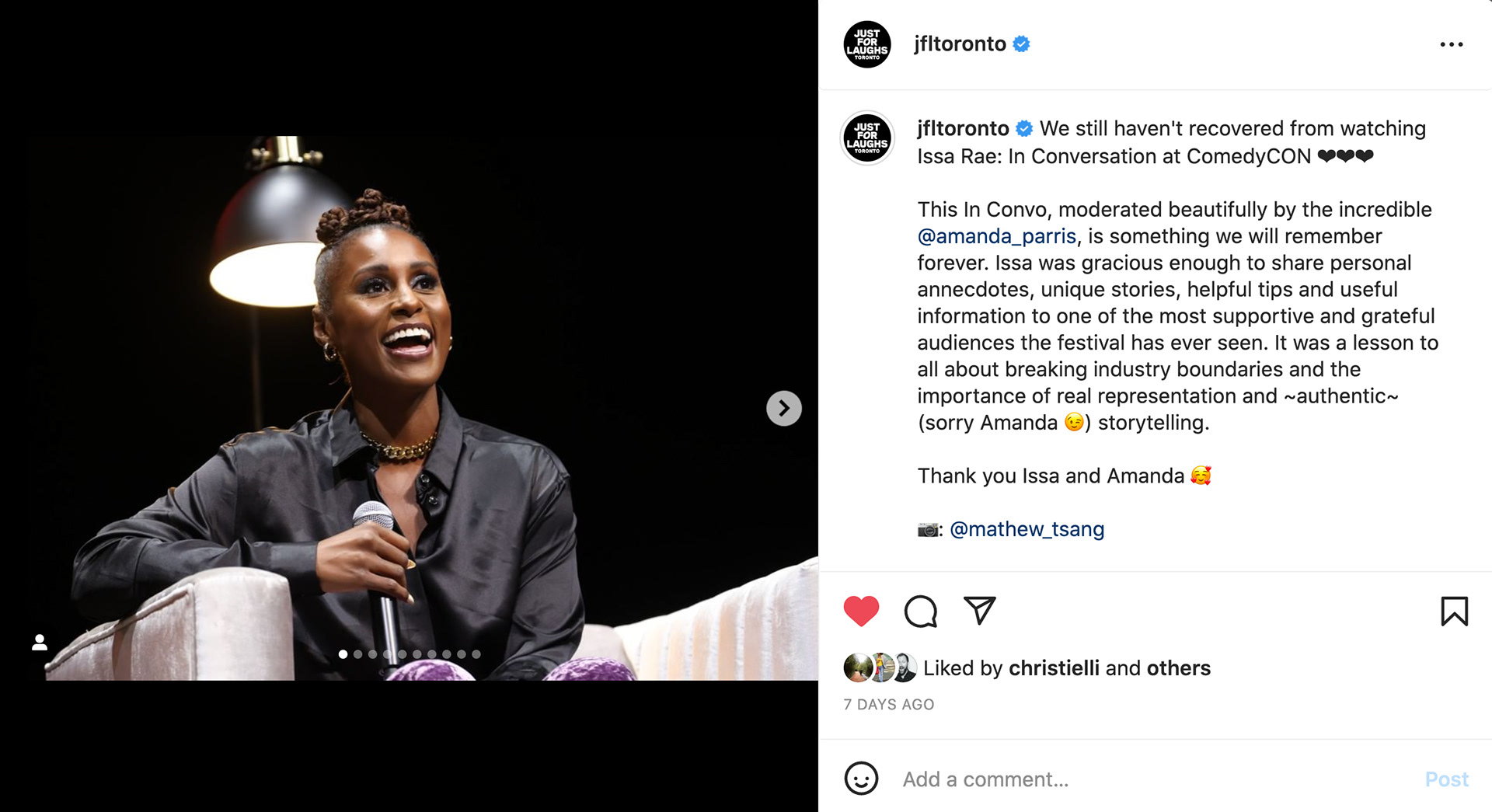 Issa Rae.