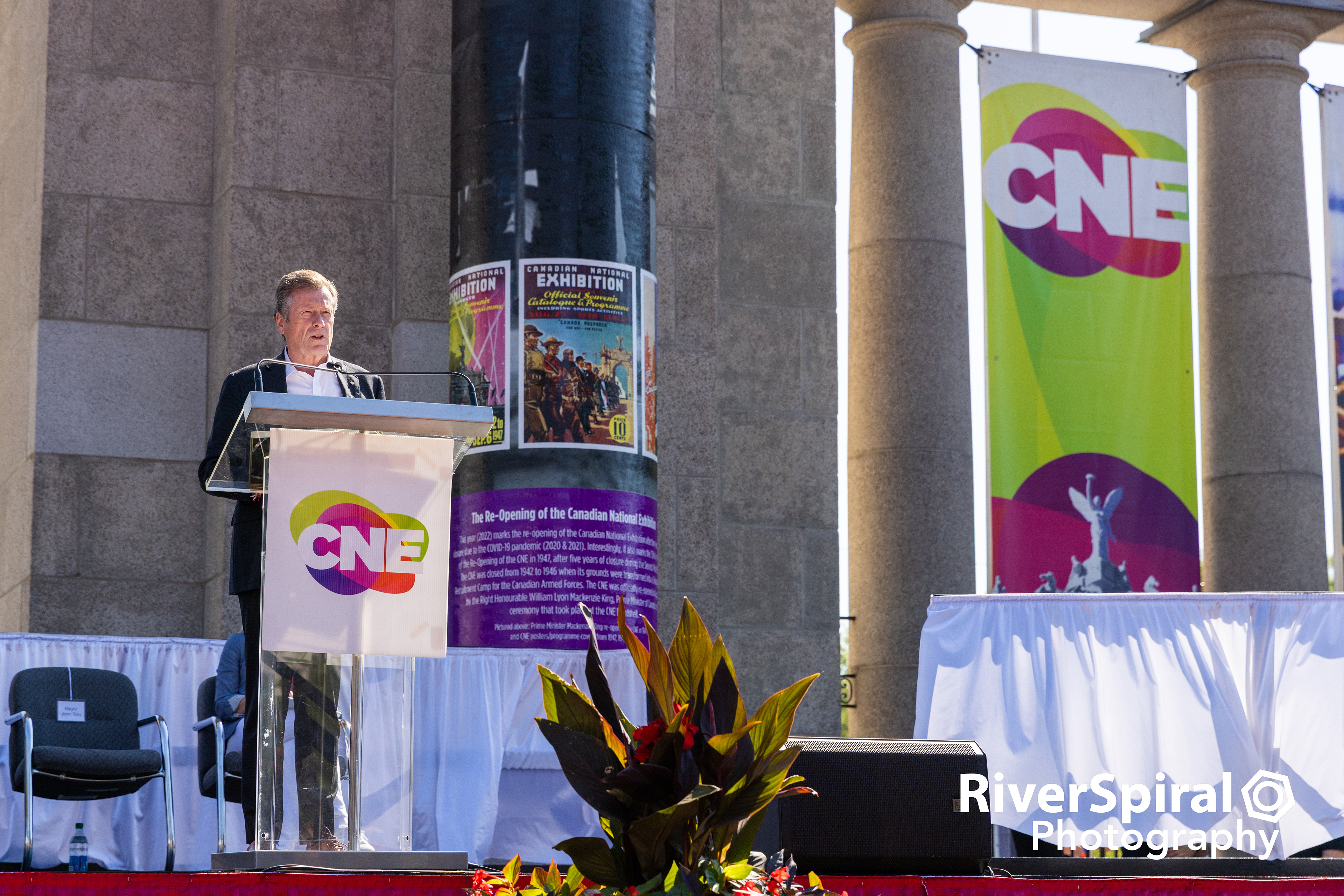 Opening Ceremony of the 2022 Canadian National Exhibition (CNE).