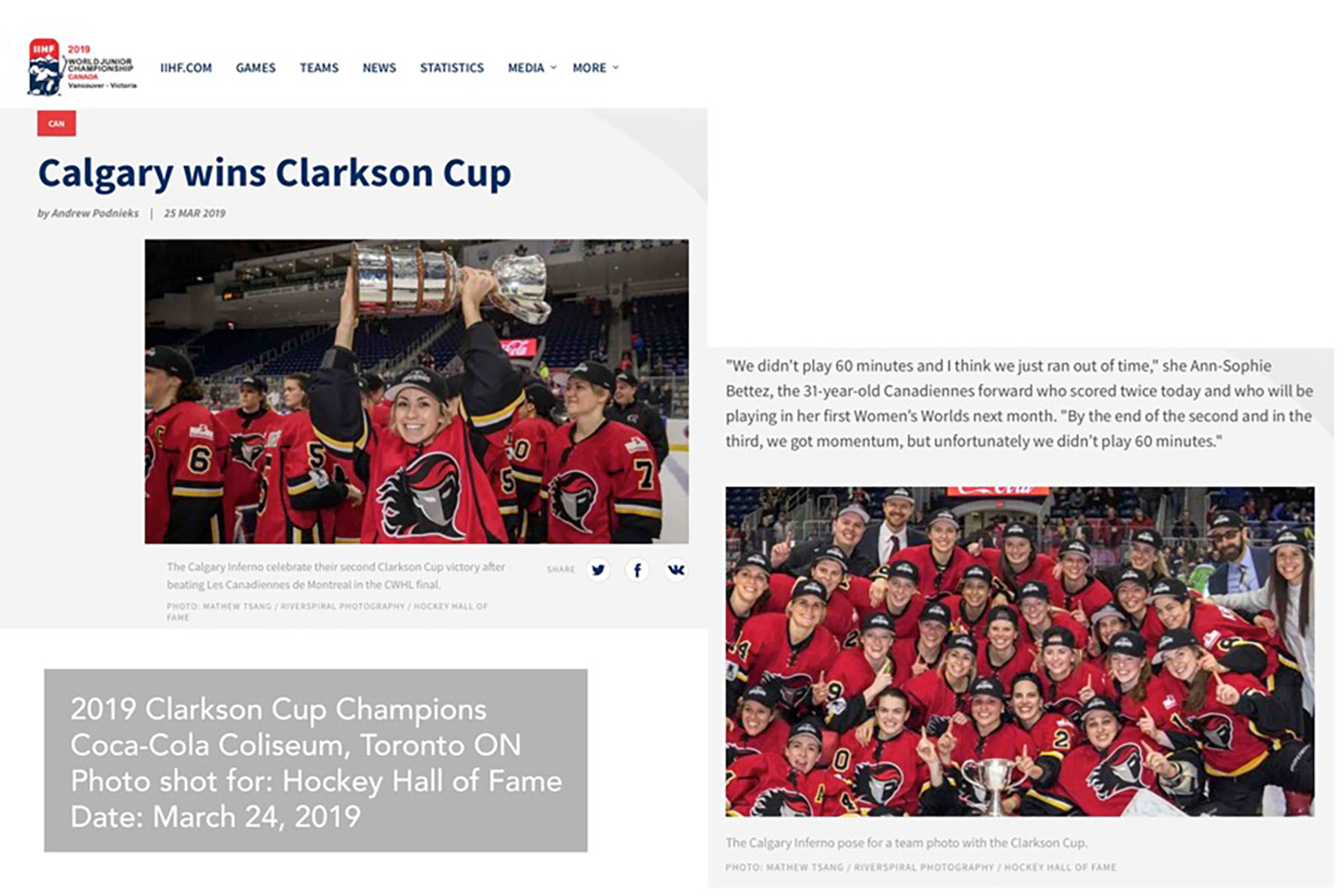 International Ice Hockey Federation.