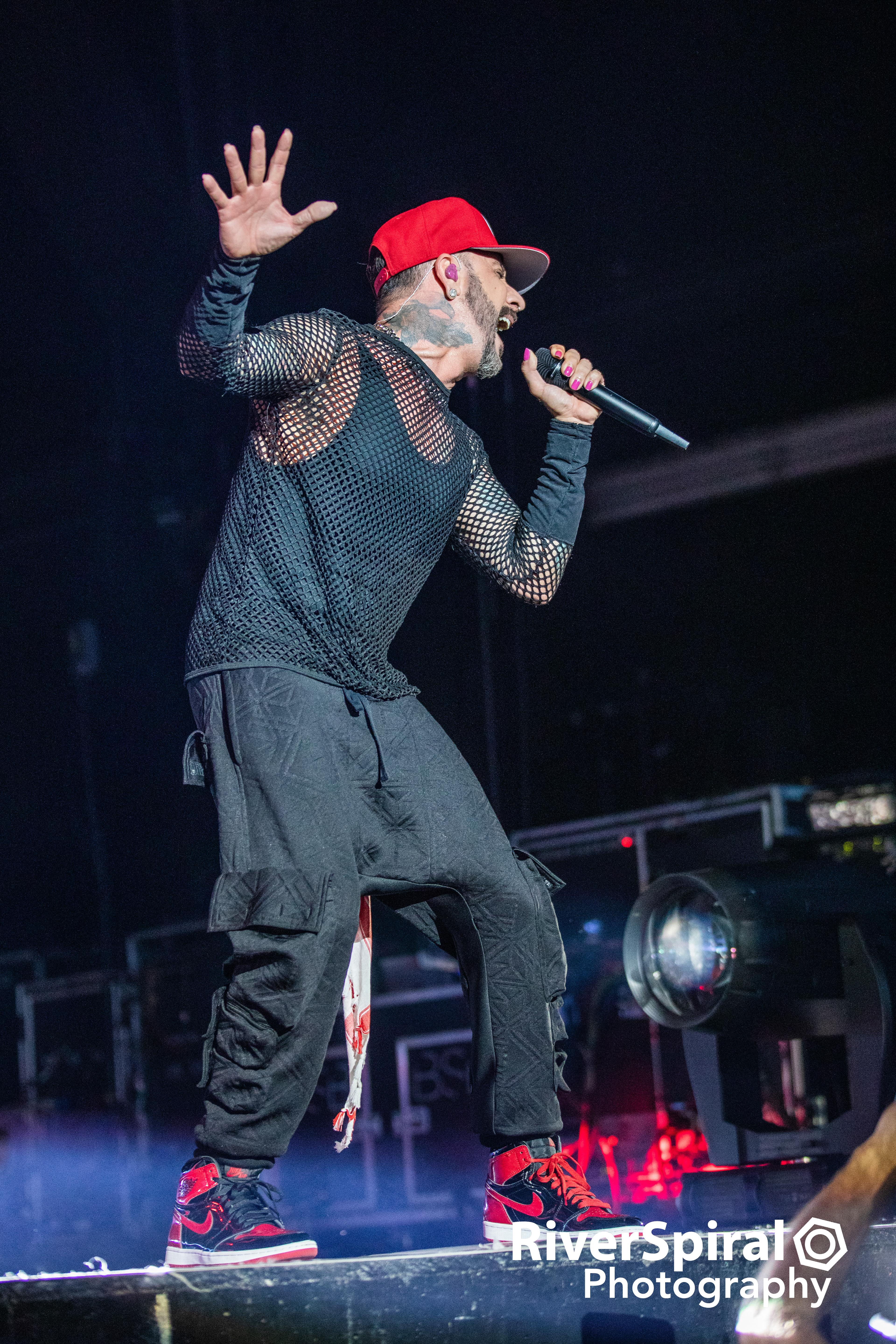 AJ McLean of the Backstreet Boys.