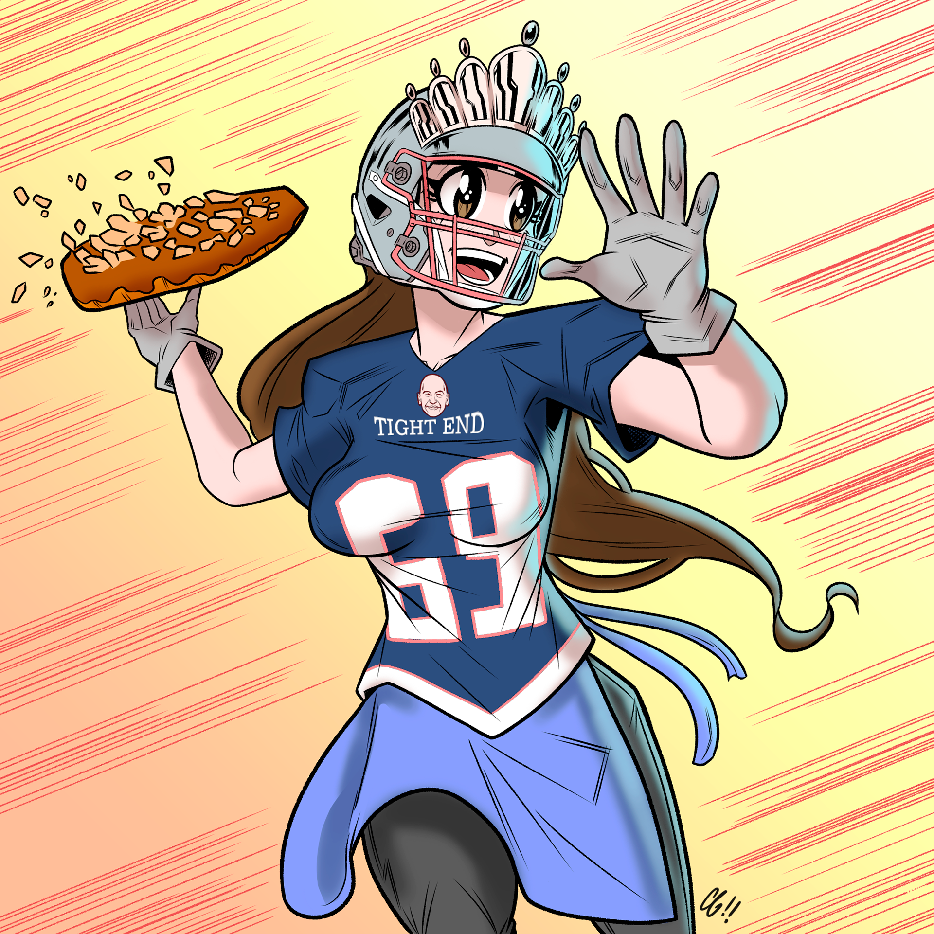 Illustration for Social Media, private commission