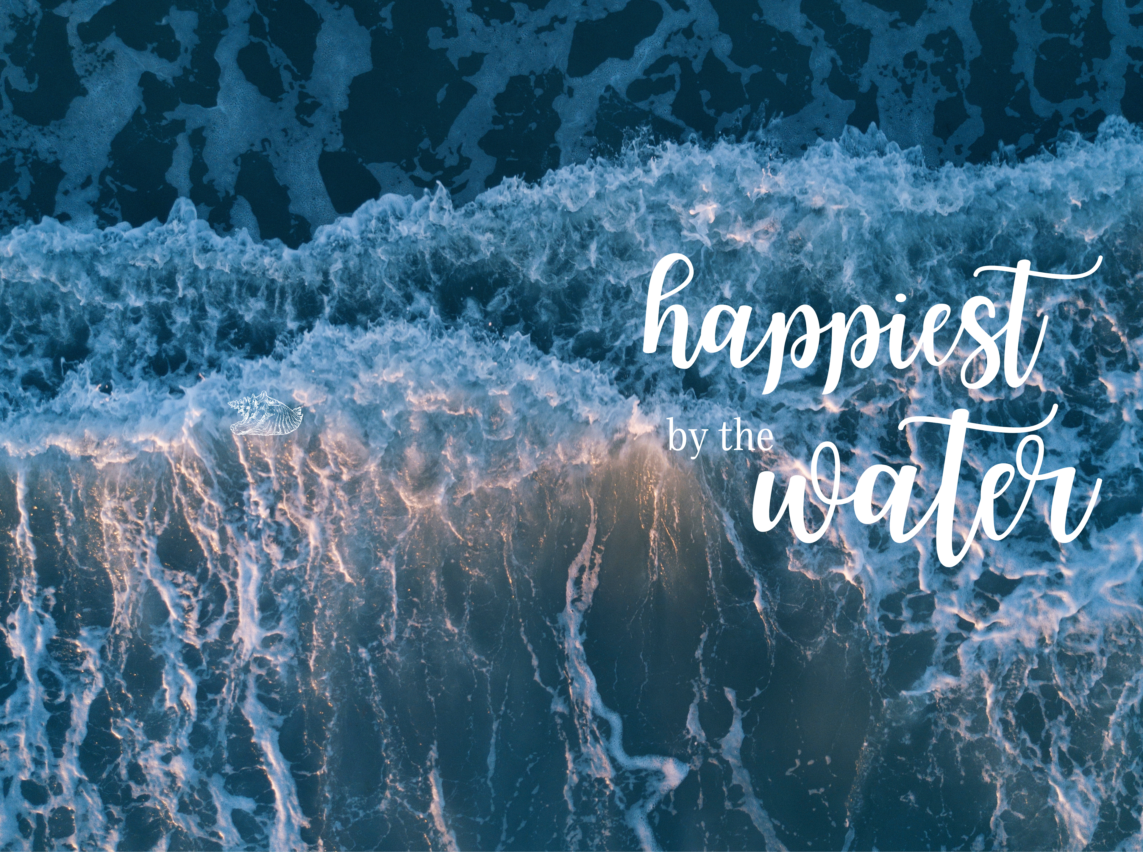 happiest by the water