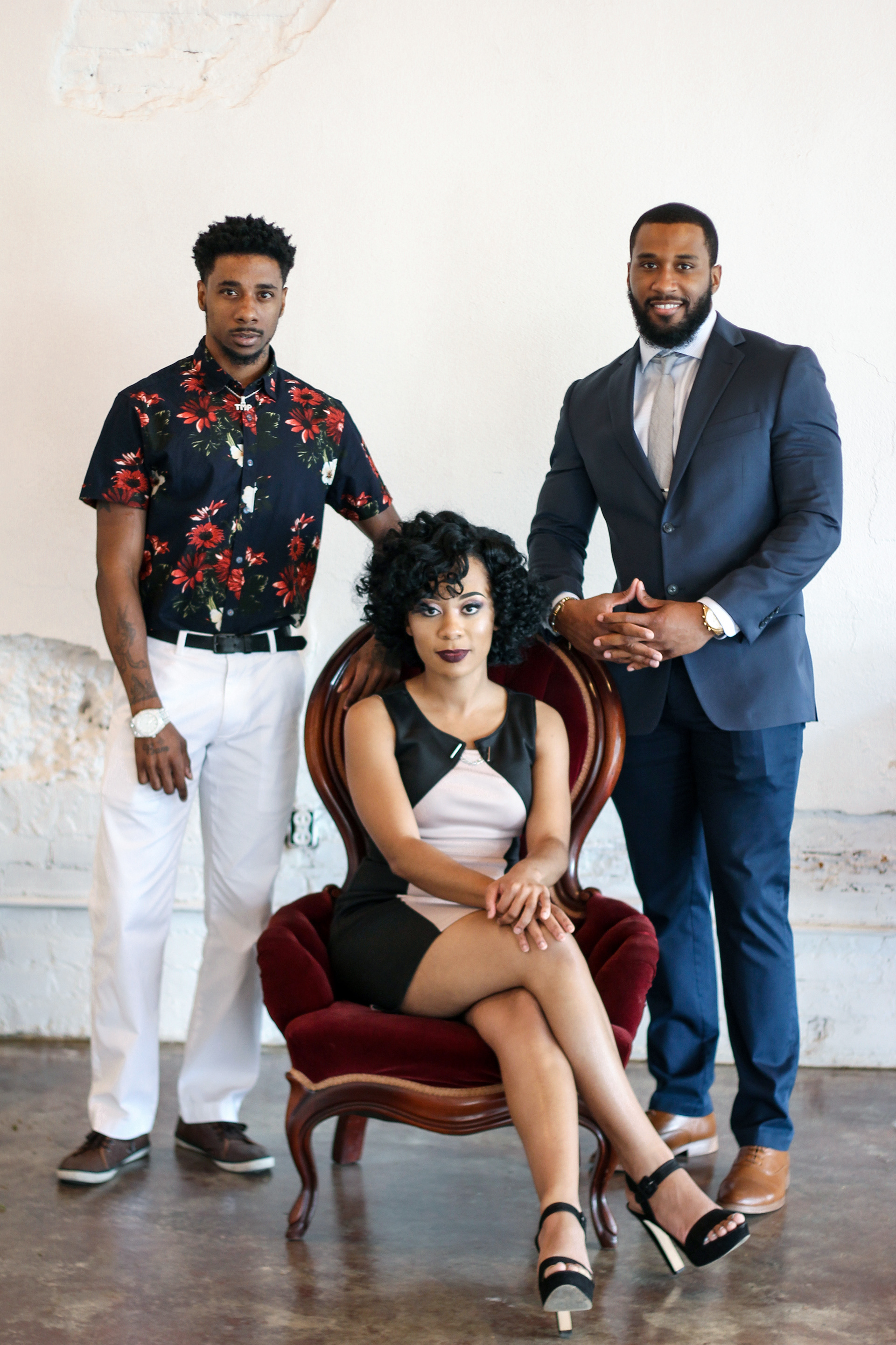 Welton, Diamond, and Derrick Dropping Diamonds Dream Team