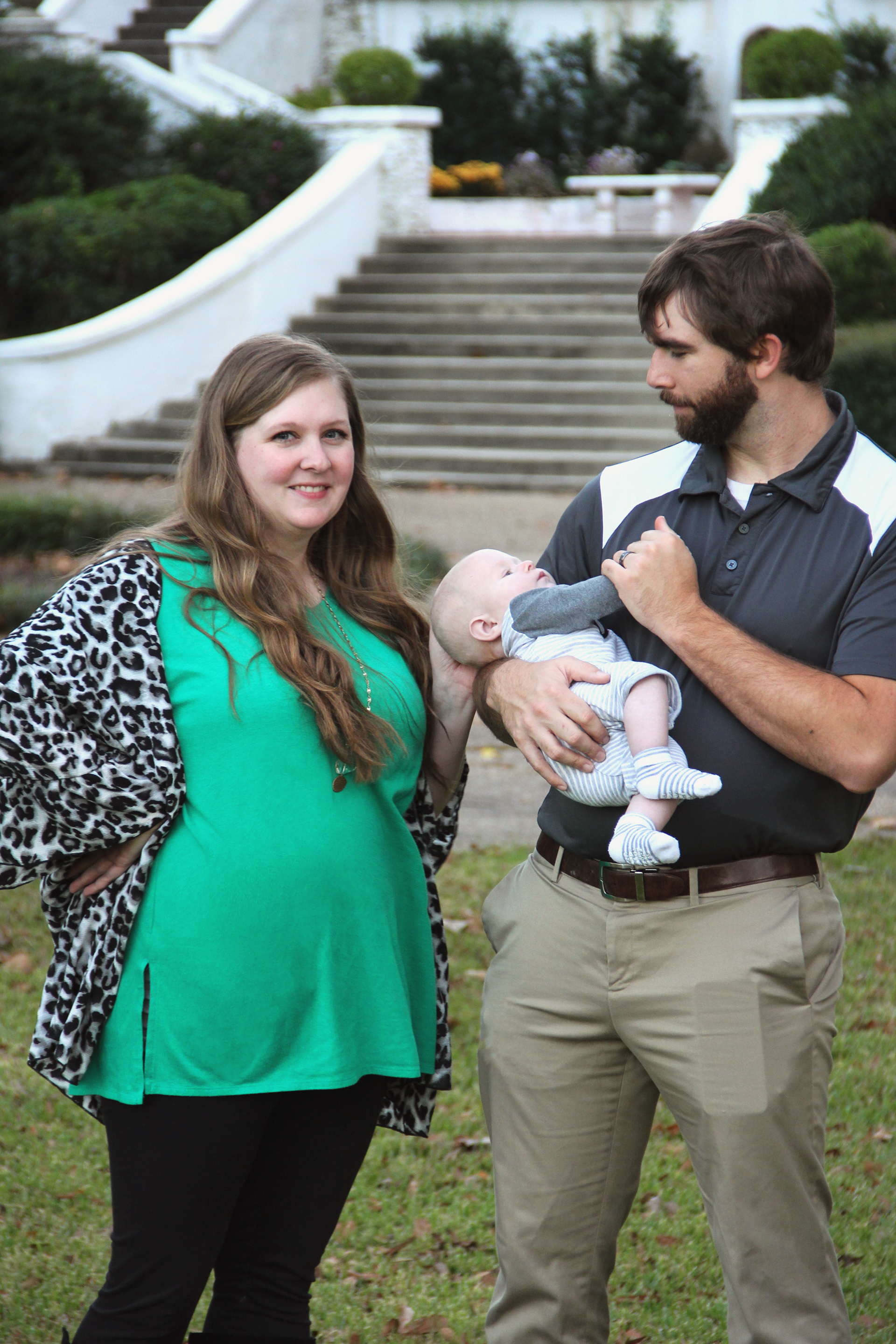 Vines Family portrait at Crawford House, Downtown Hattiesburg