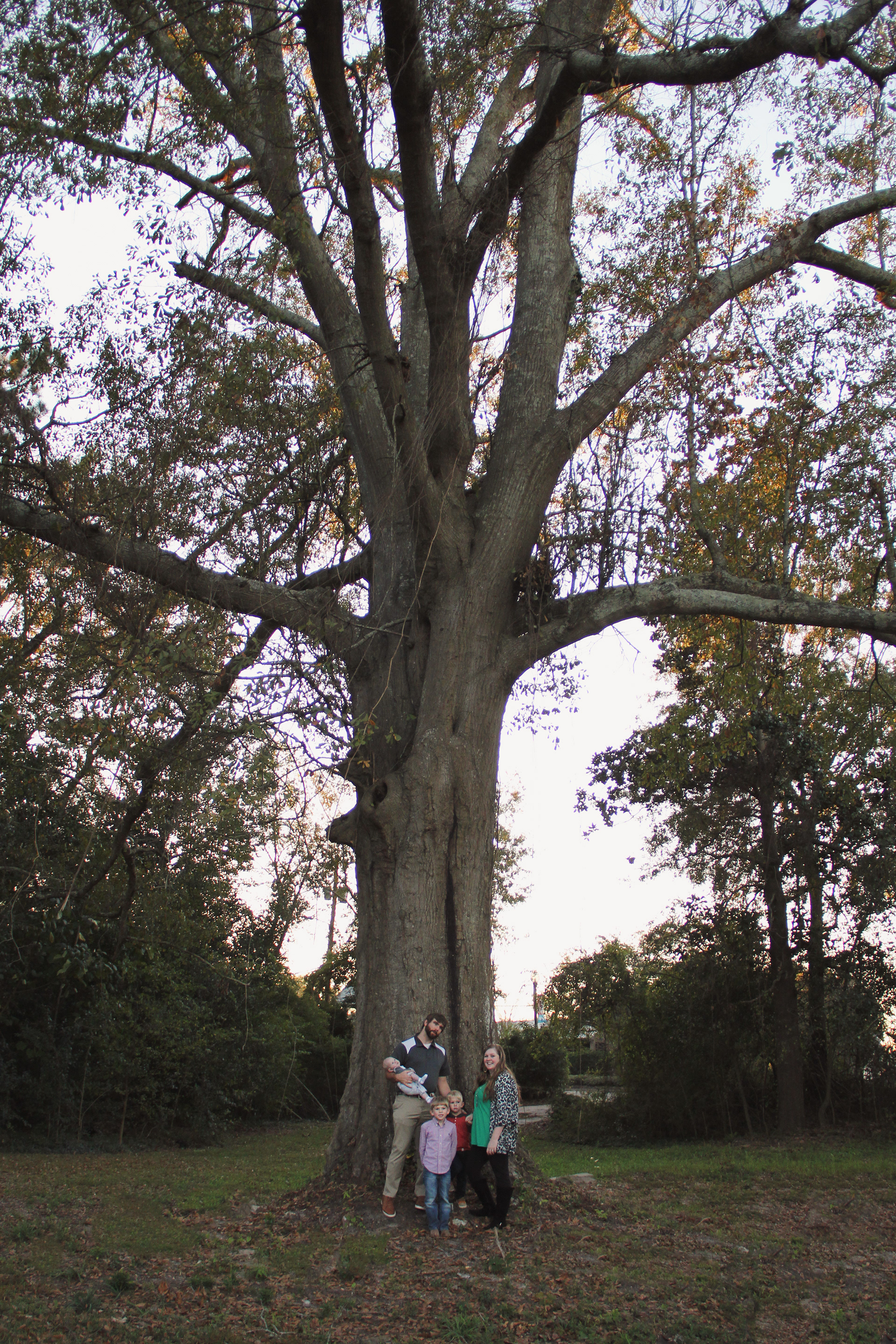 Vines Family portrait at Crawford House, Downtown Hattiesburg, Mississippi