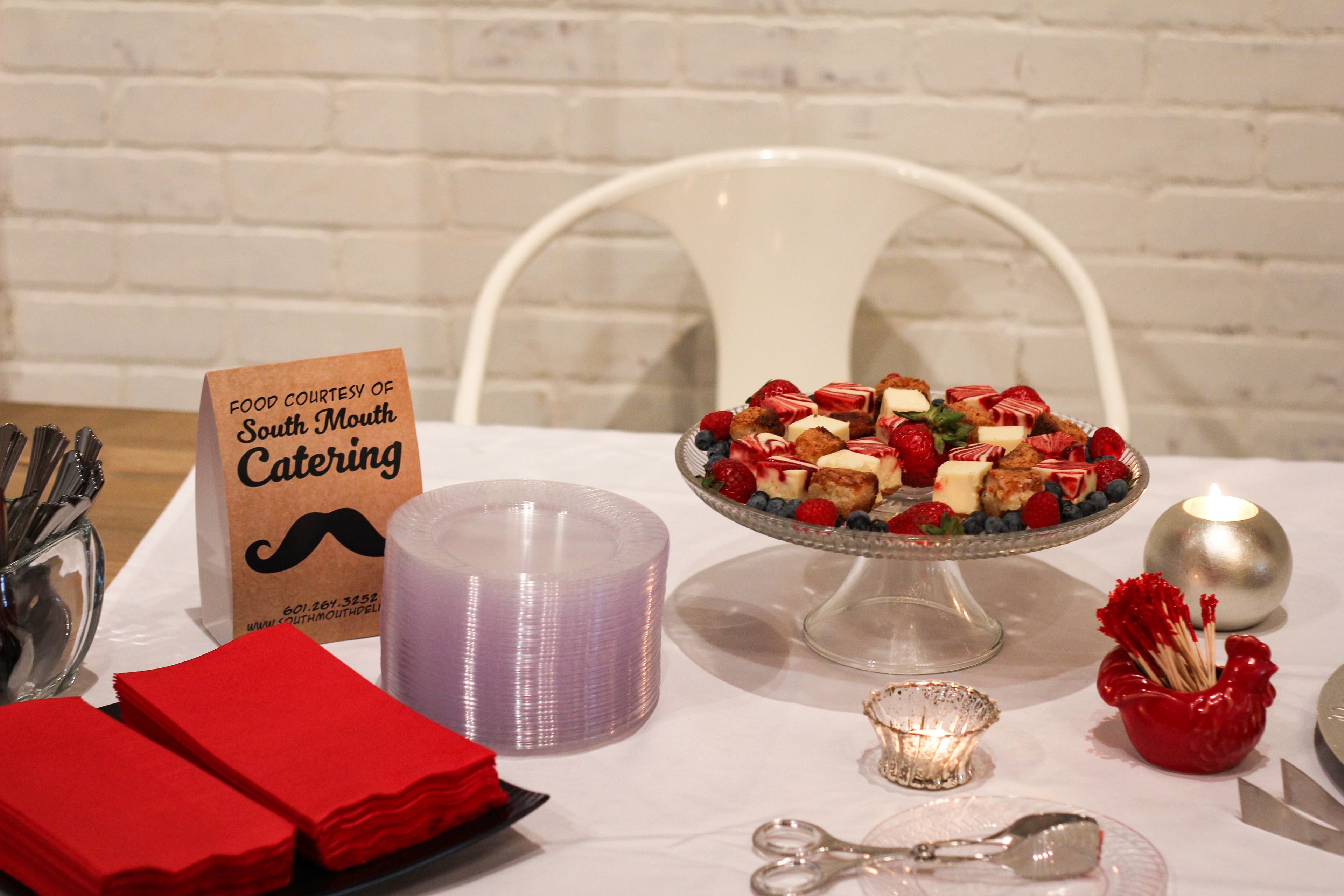 Catering provided by The South Mouth Deli