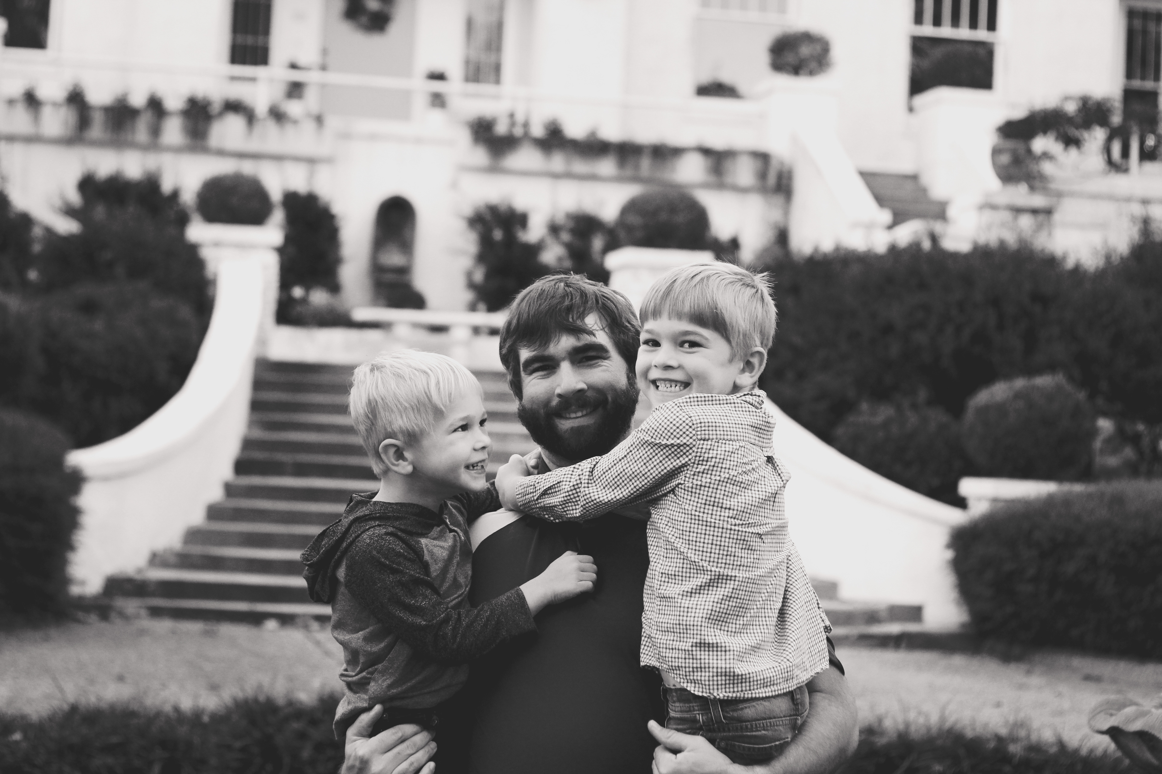 Vines Family portrait at Crawford House, Downtown Hattiesburg, Mississippi