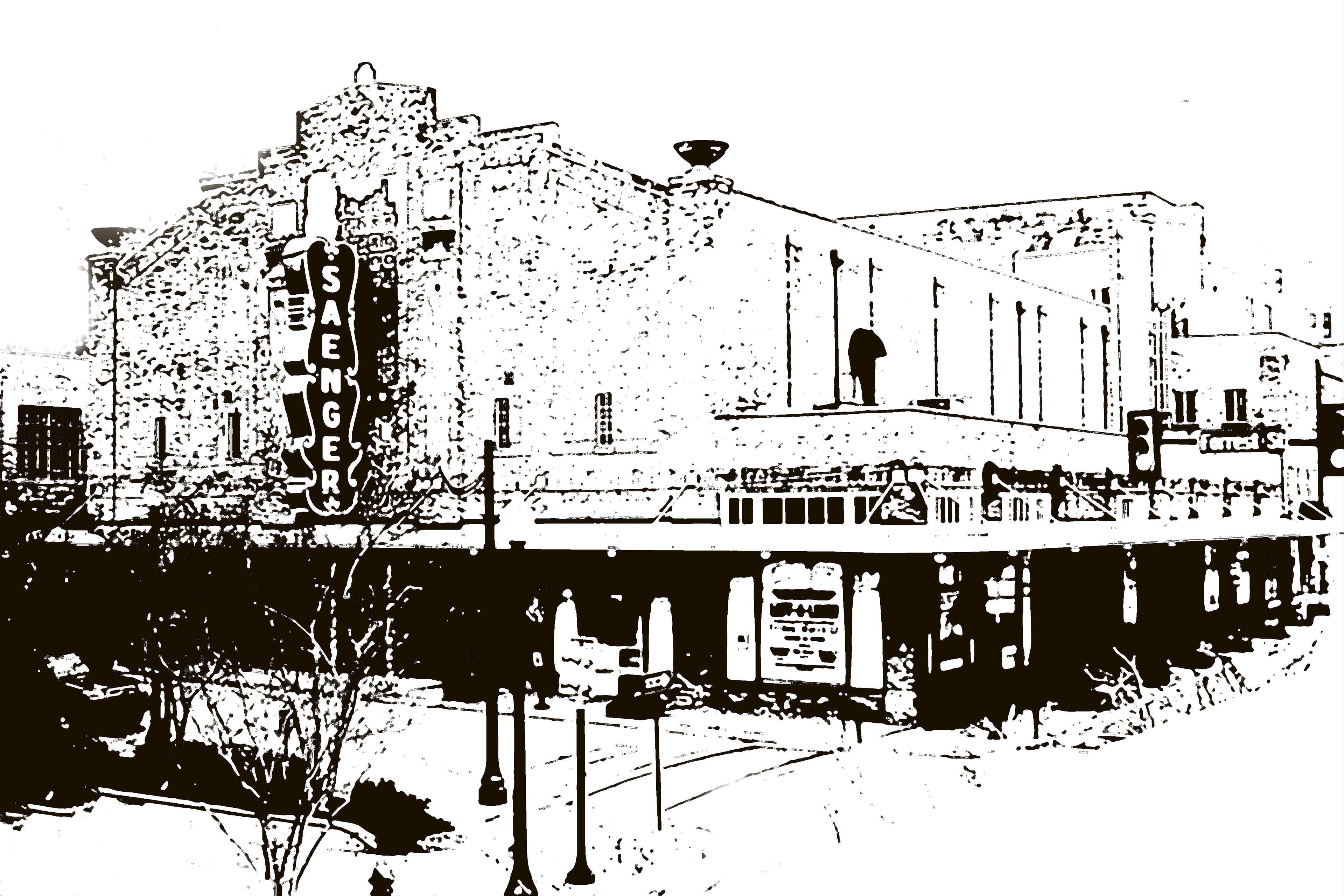Saenger of Hattiesburg Print or Postcard
