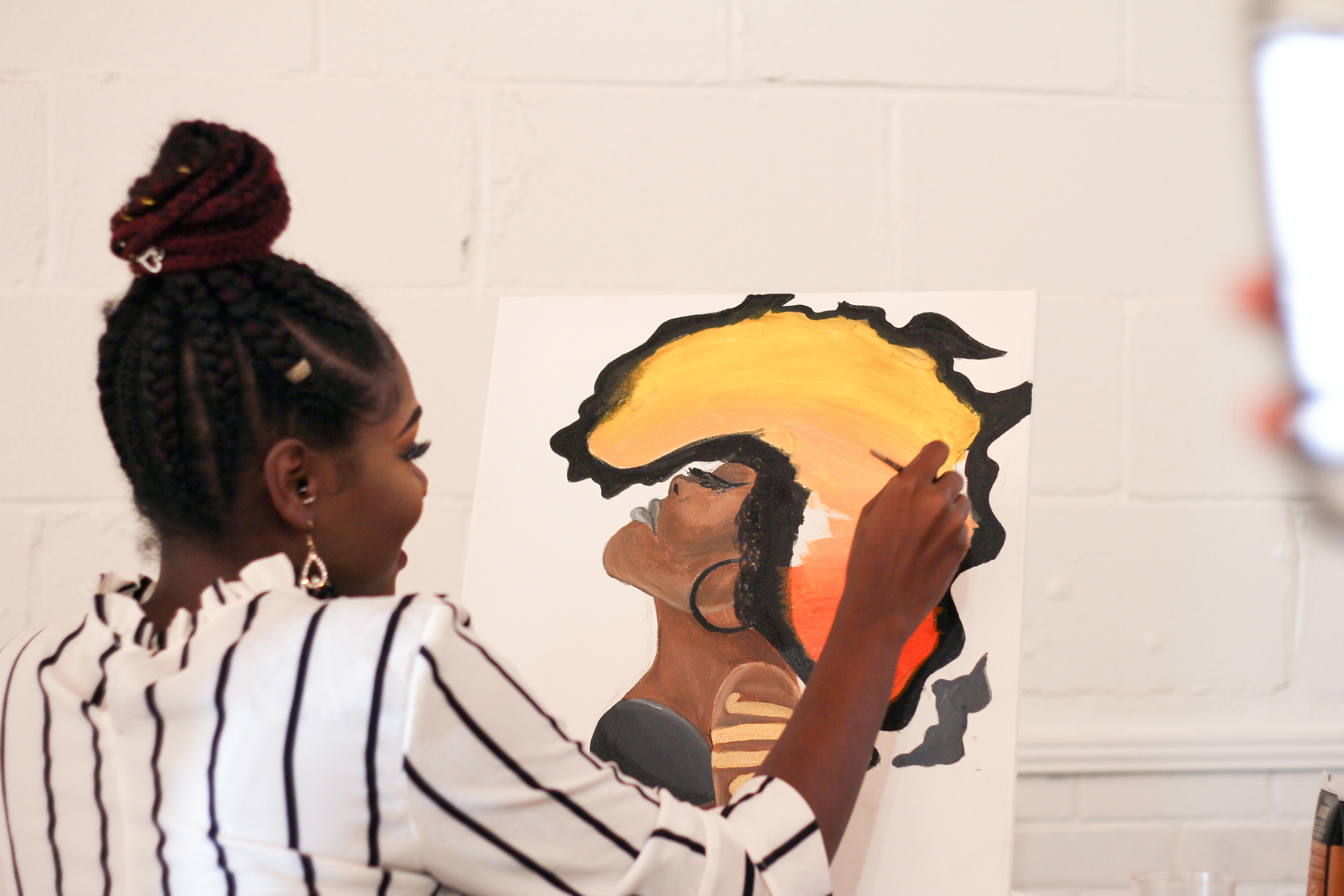 Live Painting by Xena Proctor