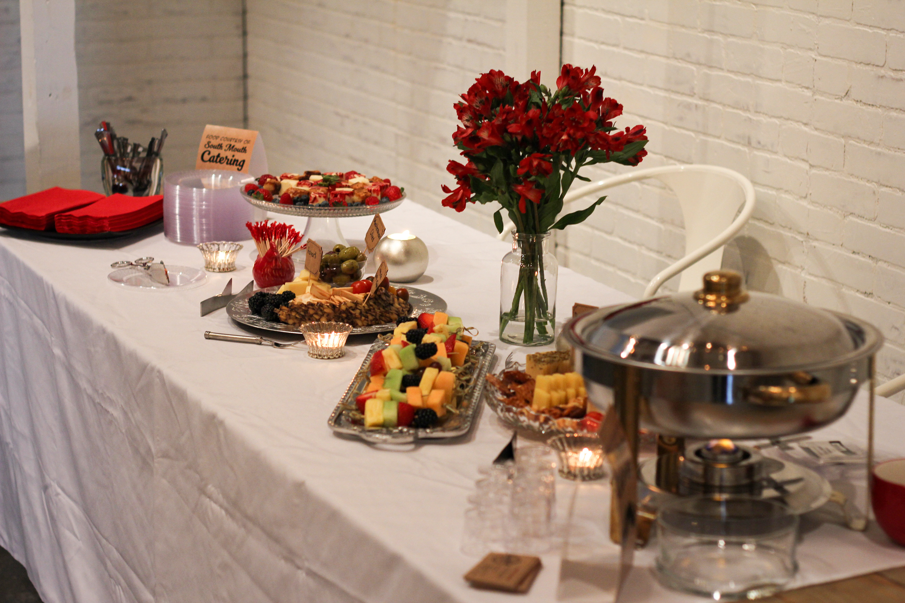 Catering provided by The South Mouth Deli