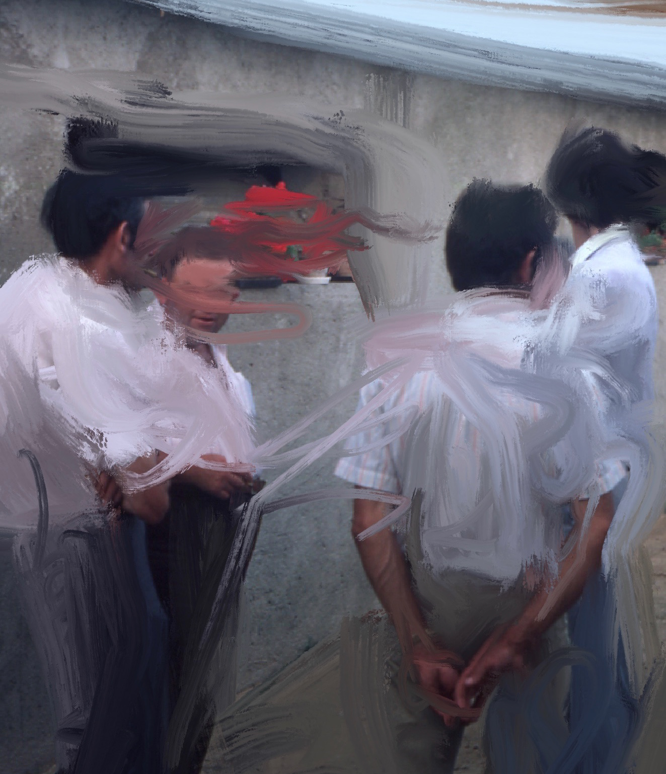 photographie, peinture digitale