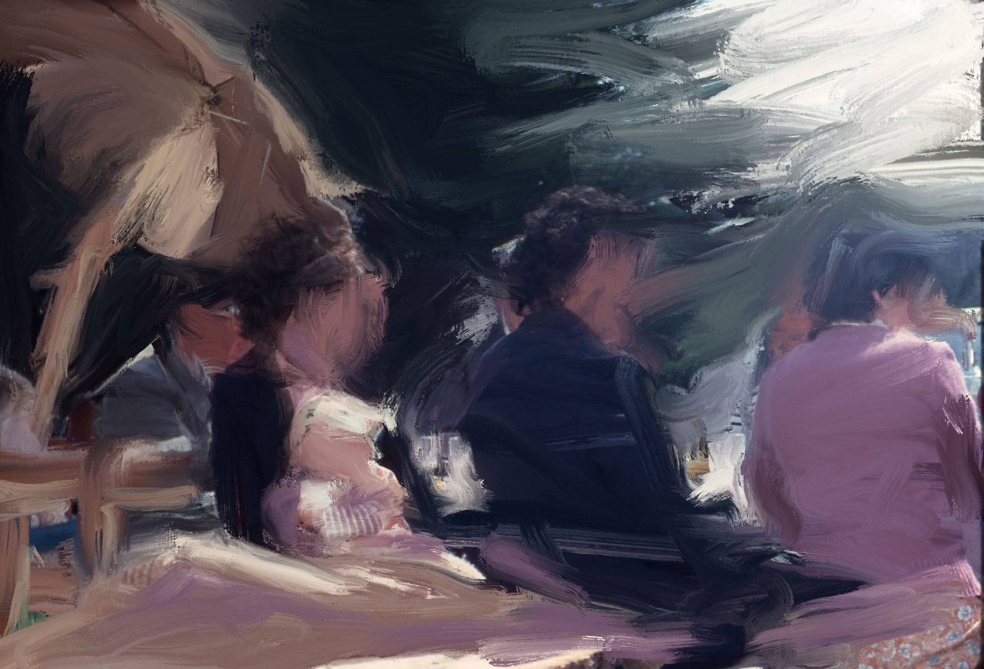 Déjeuner en plein air
