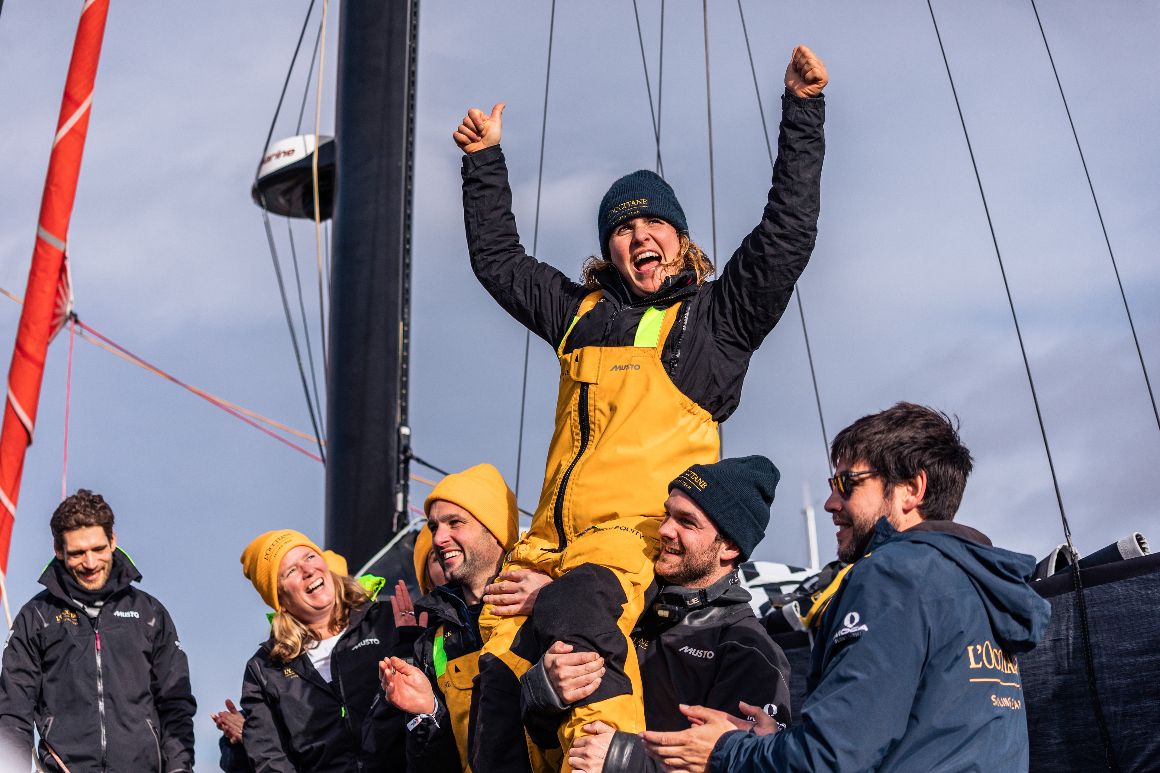 Arrivée Clarisse Crémer