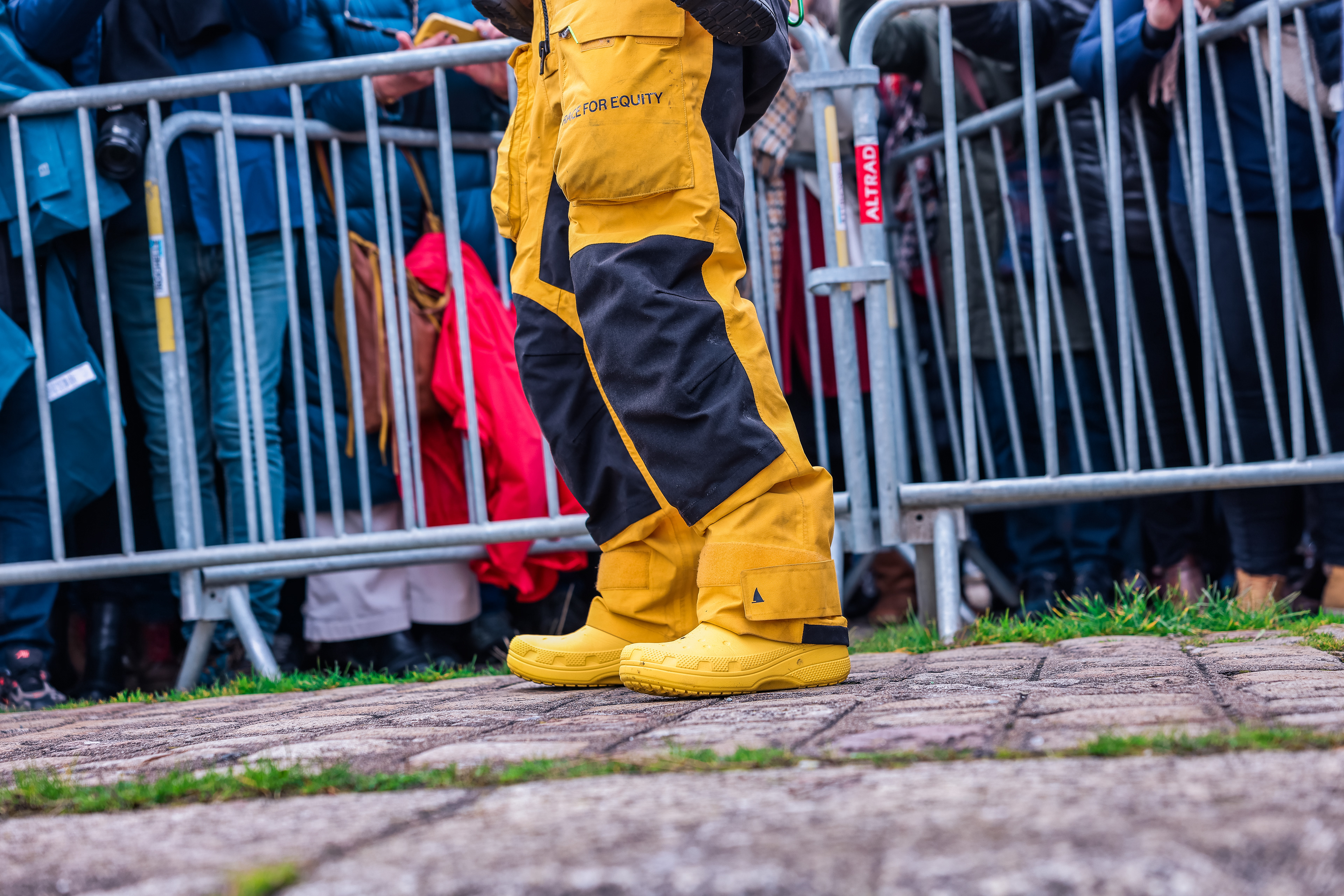 Arrivée Clarisse Crémer