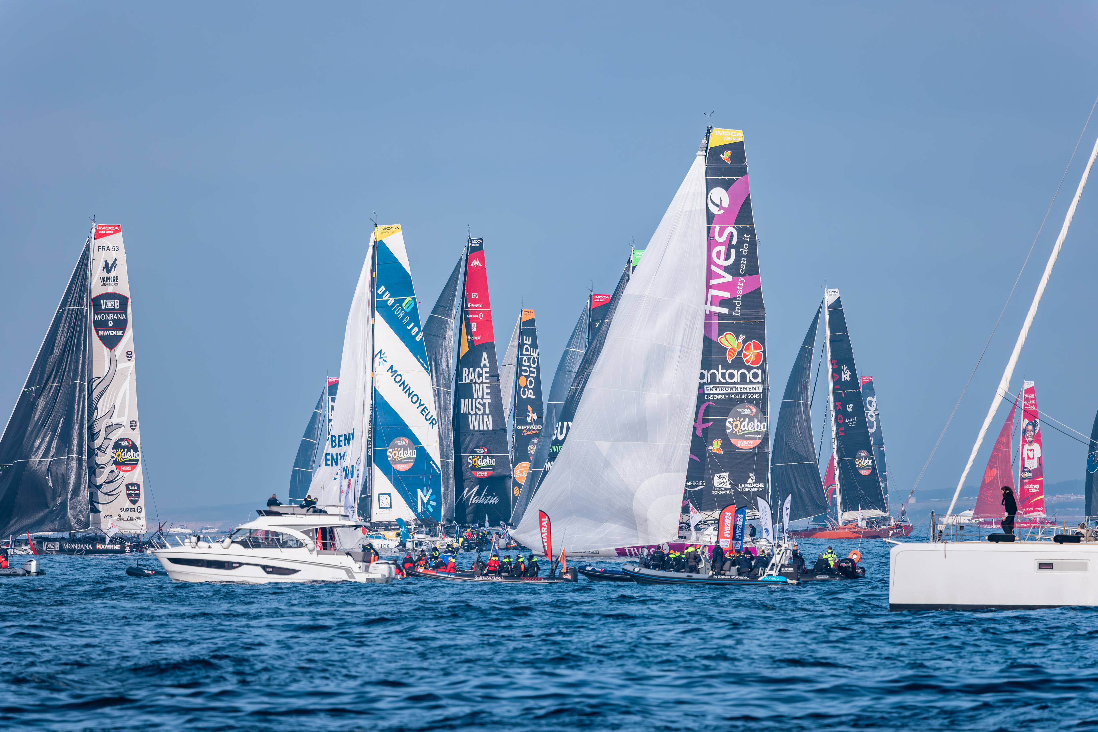 Départ Vendée Globe 2024