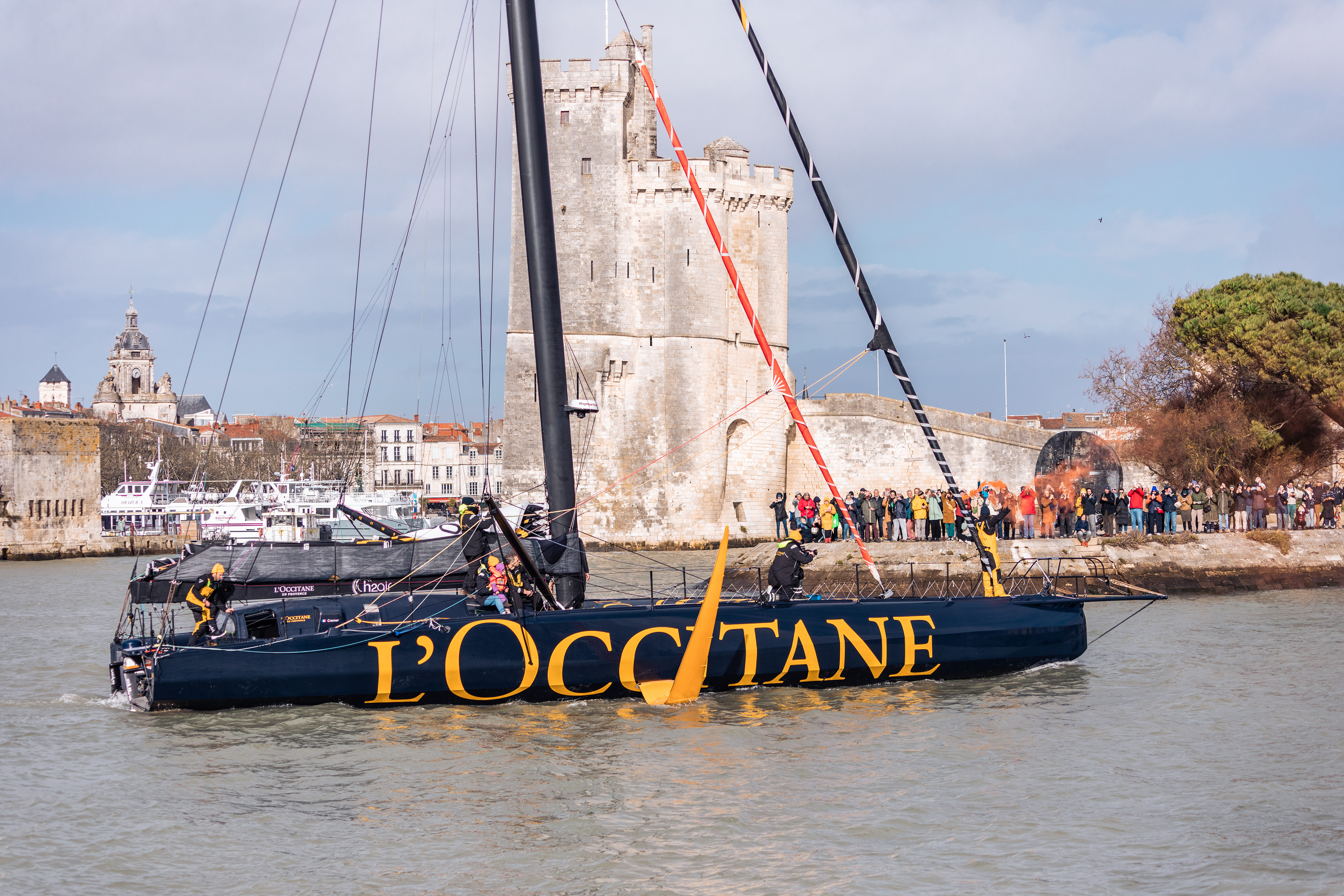Arrivée La Rochelle Clarisse Crémer