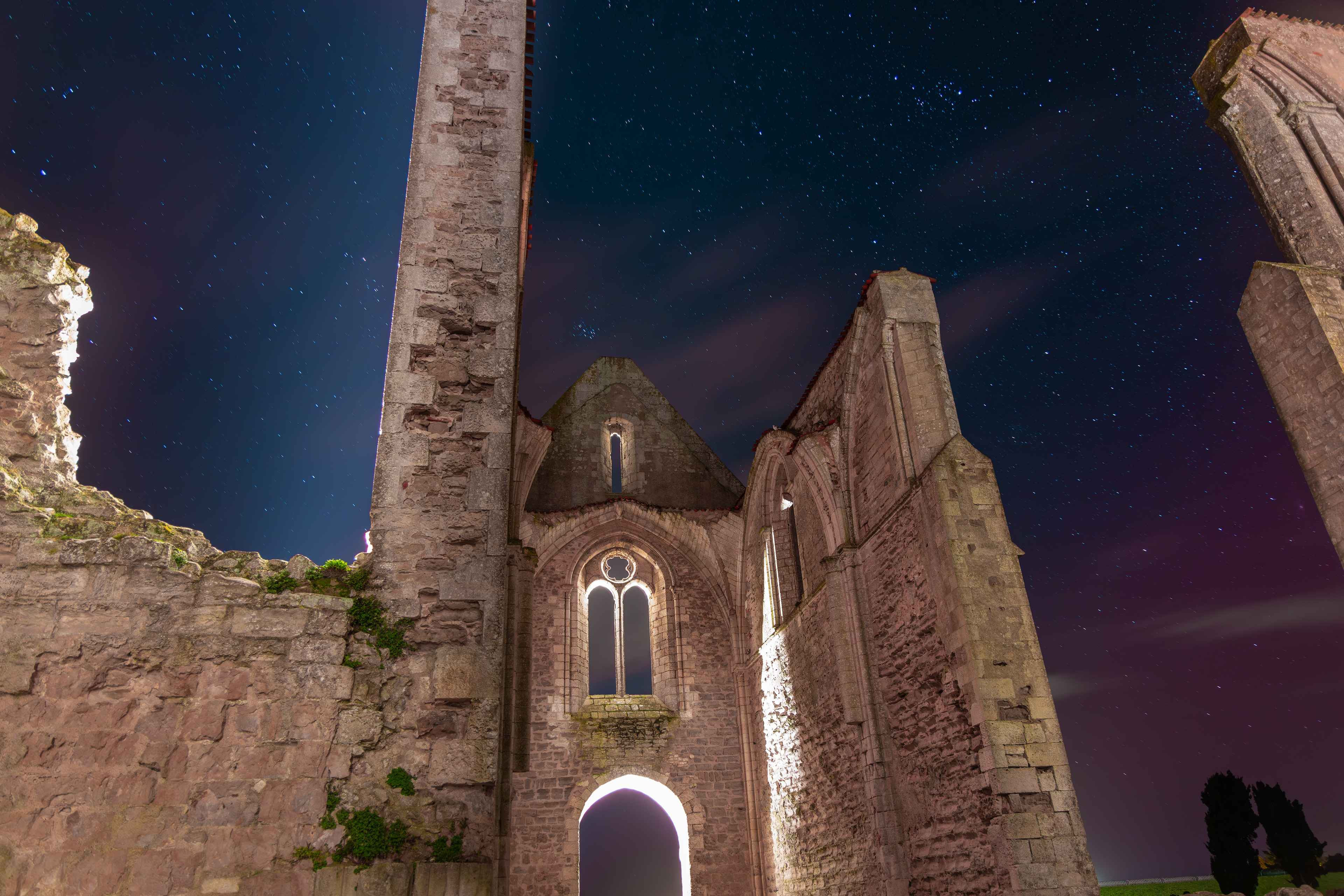 Aurores Boréales Abbaye des Châteliers
