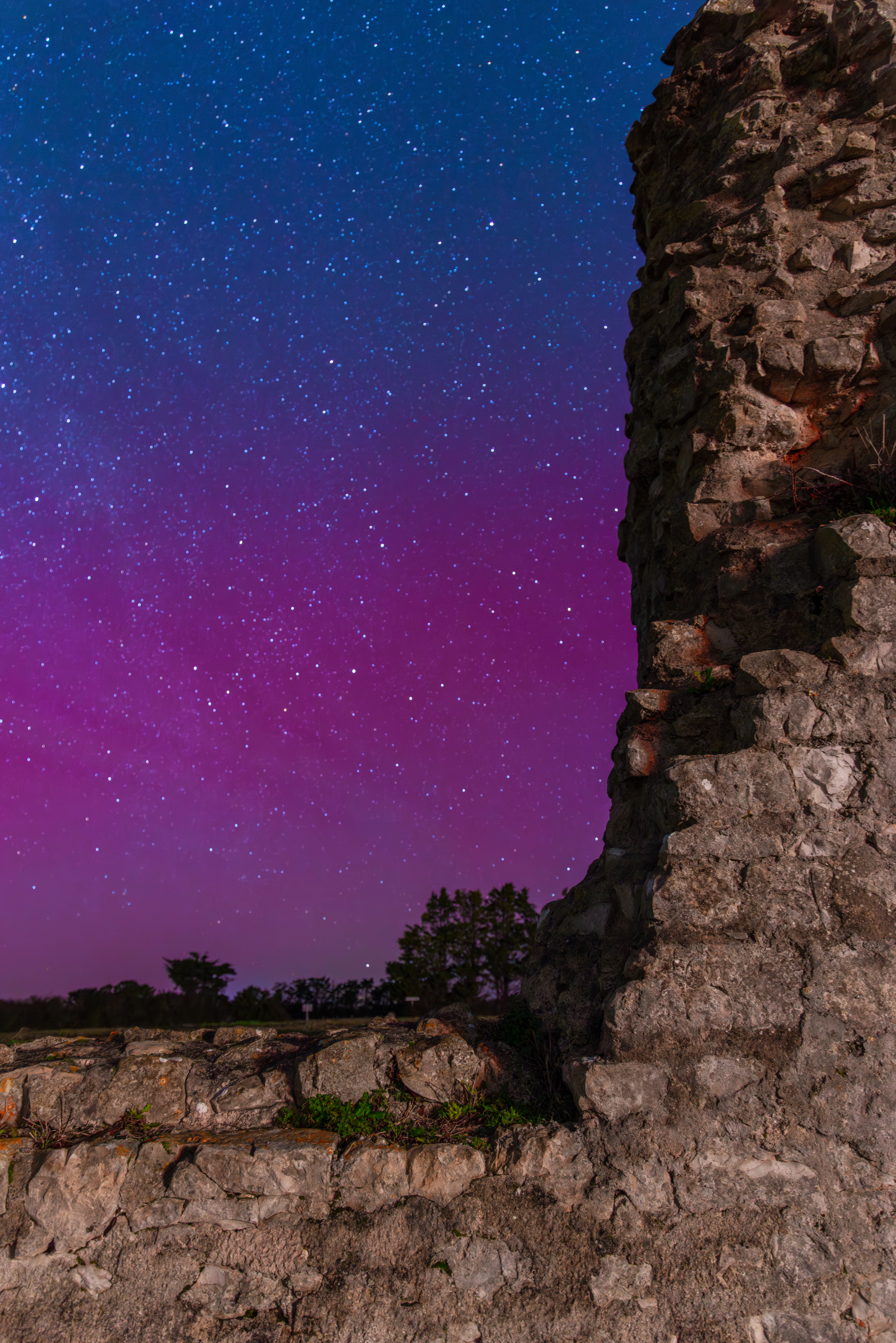 Aurores Boréales Abbaye des Châteliers