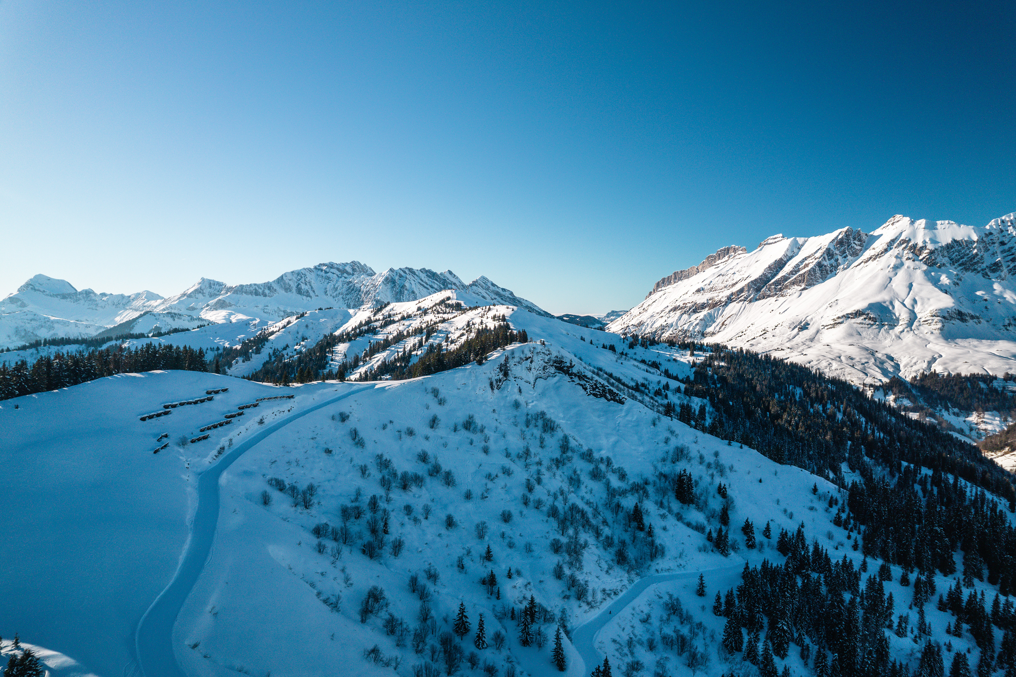 Chaîne des Aravis - prise drone
