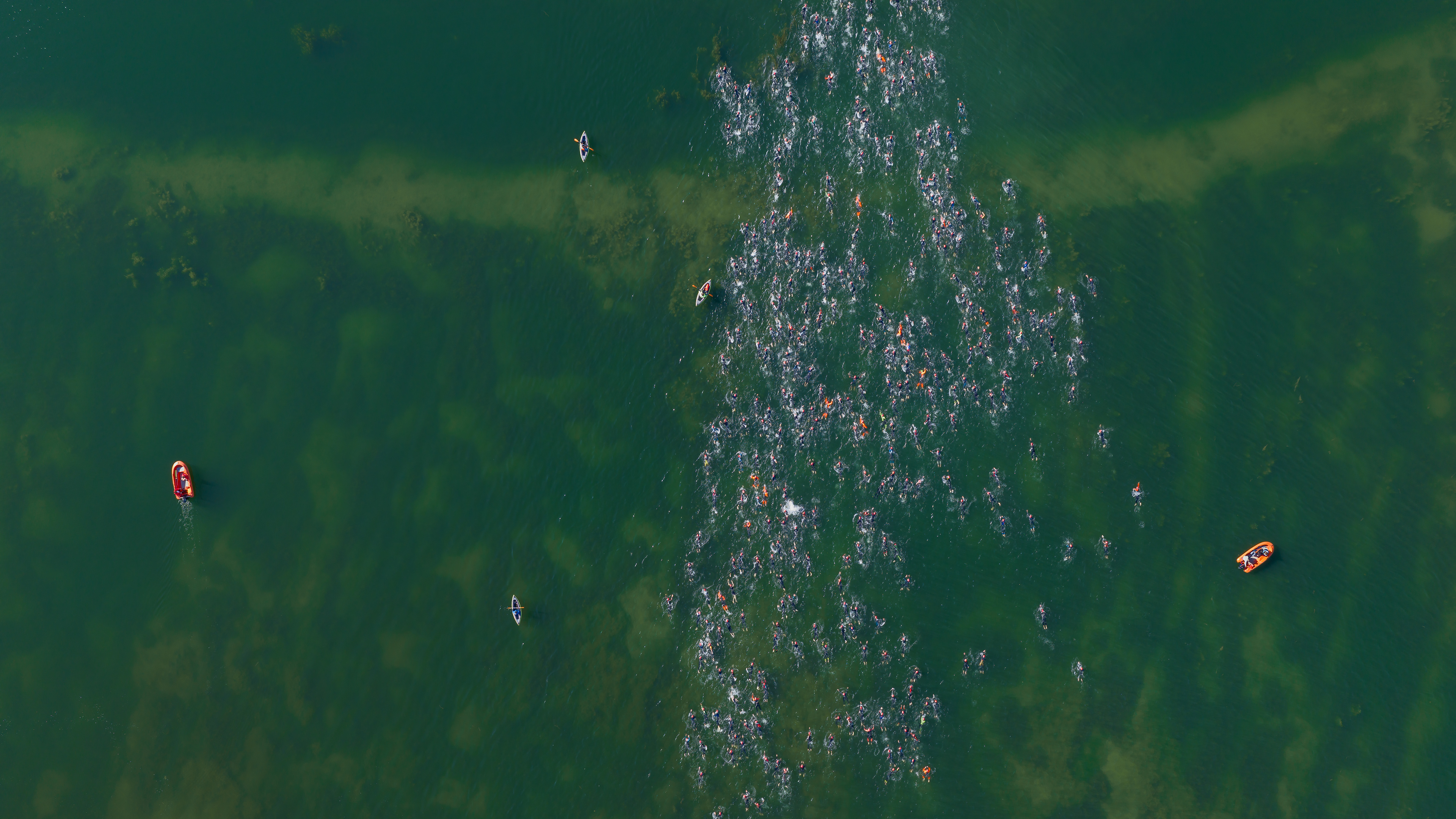 Openlakes Lyon Natation Drone