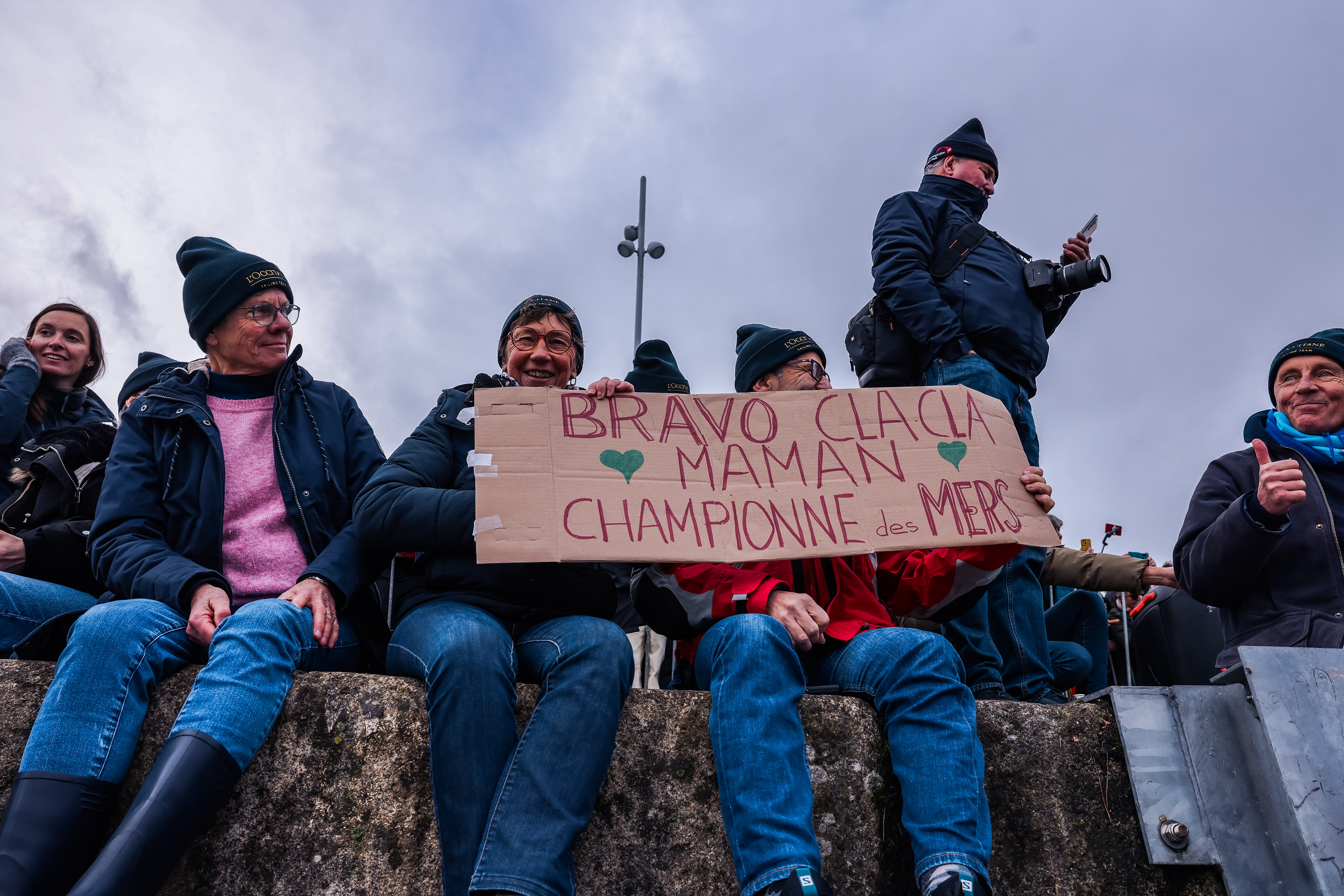 Arrivée Clarisse Crémer
