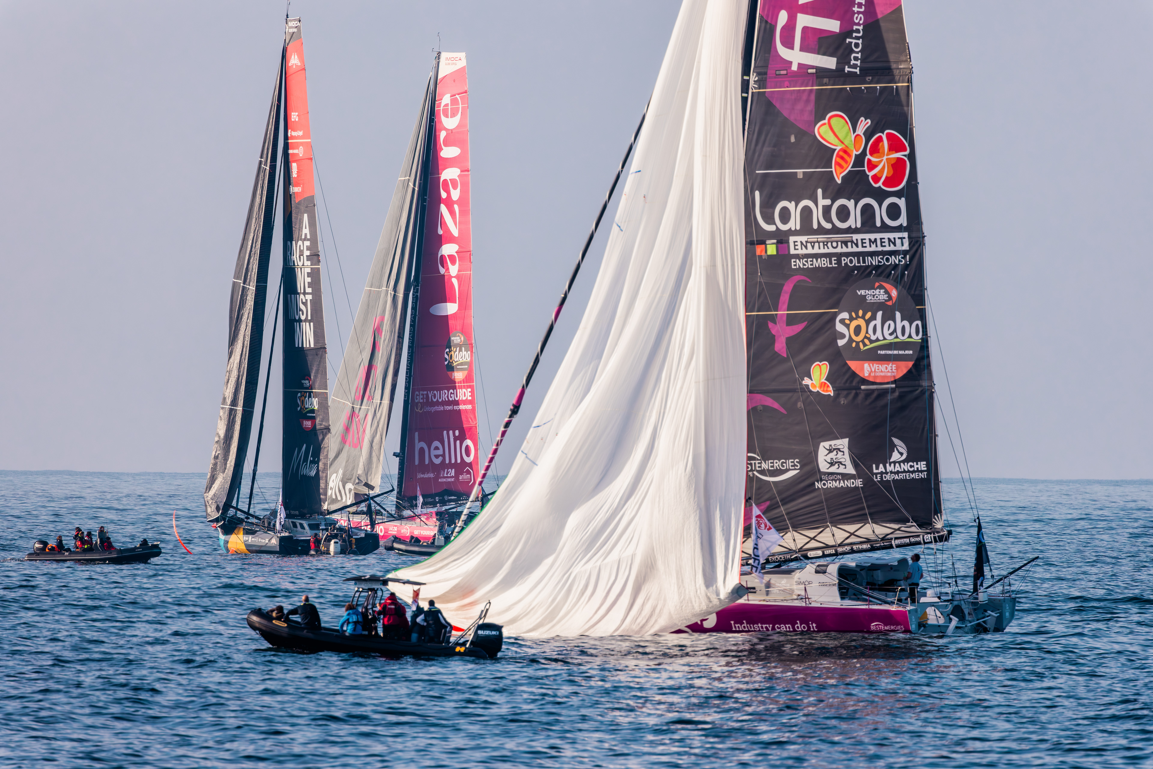 Départ Vendée Globe 2024