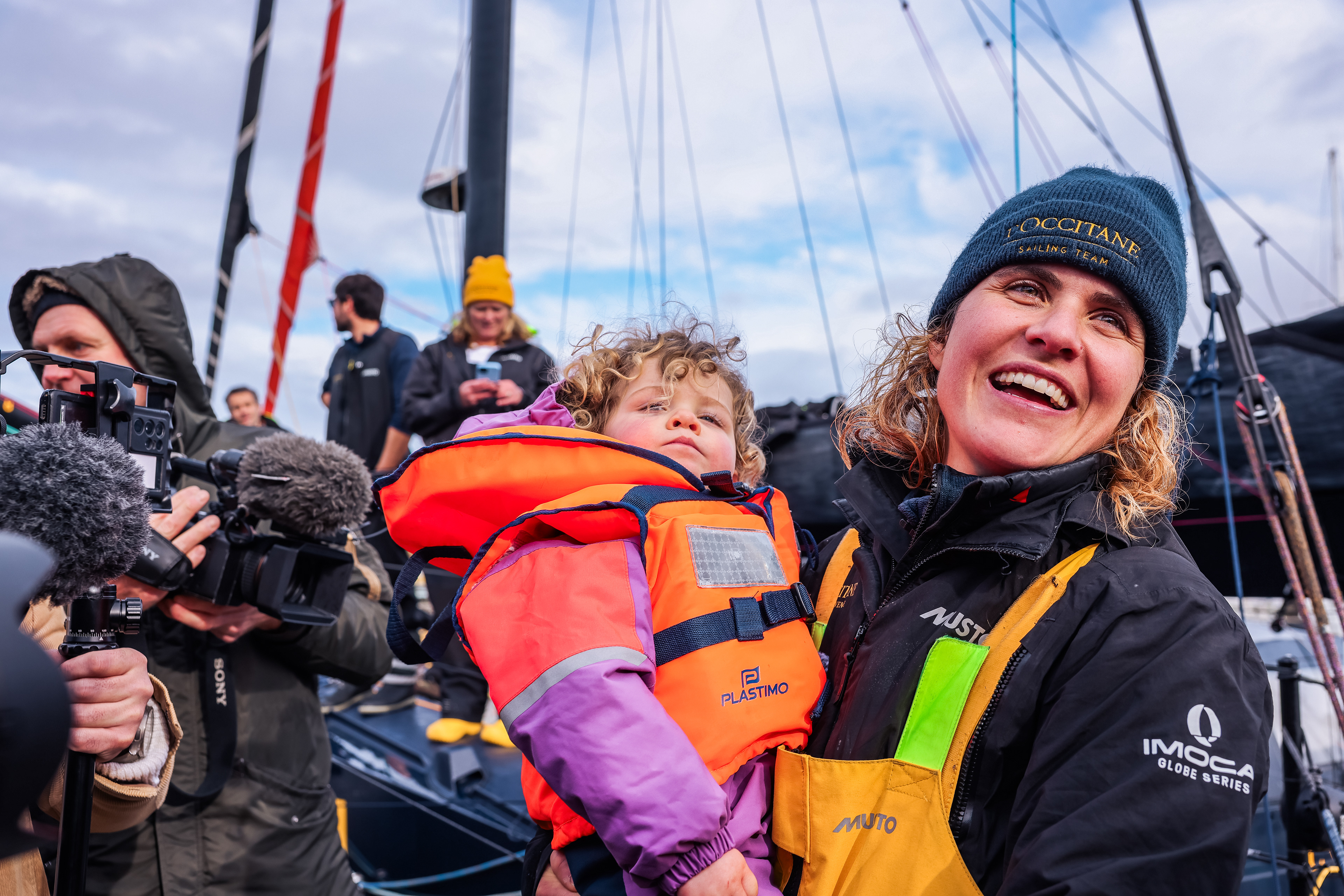 Arrivée Clarisse Crémer