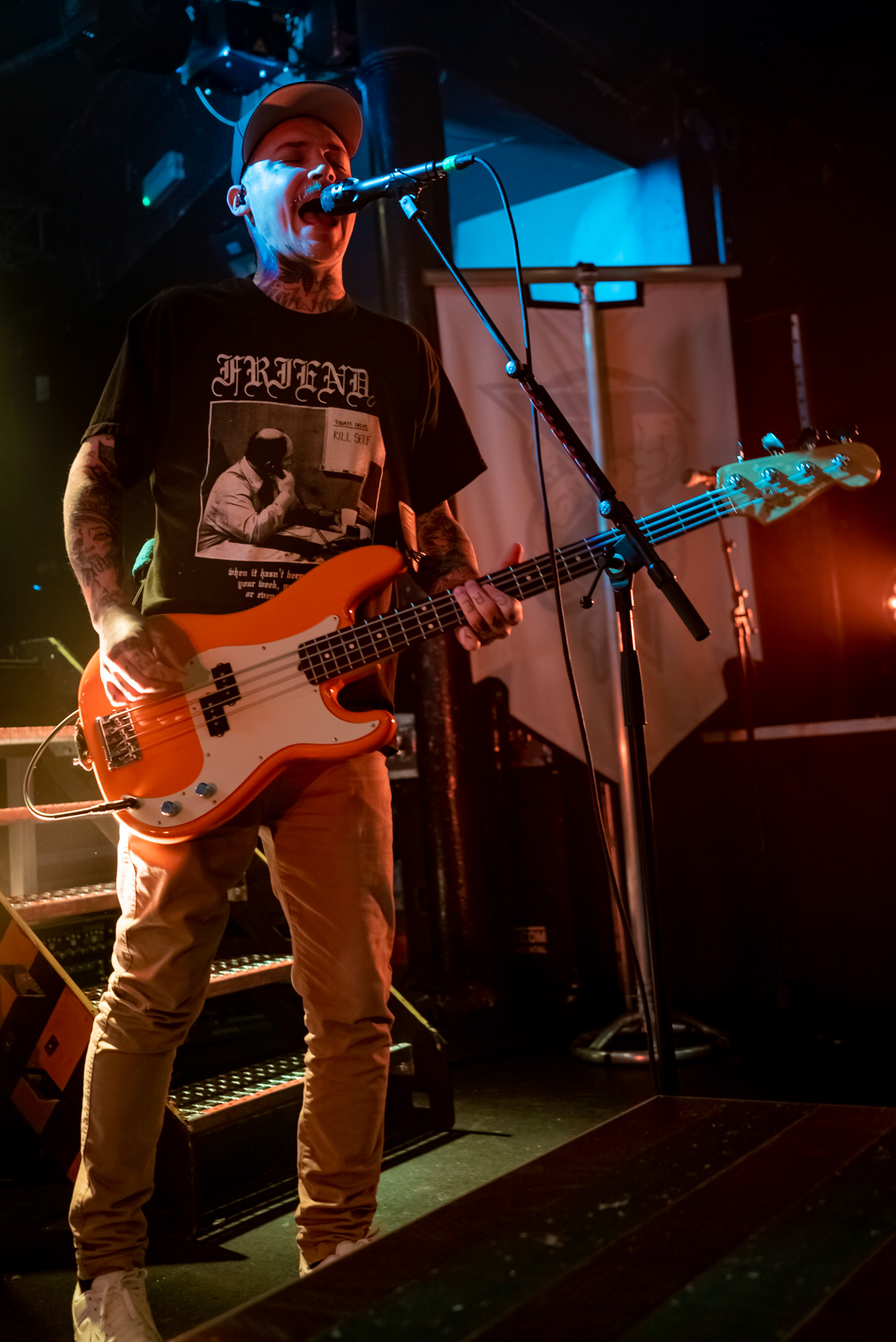 The Amity Affliction performing at Rock City in Nottingham with support from Higher Power and supporting Beartooth.
