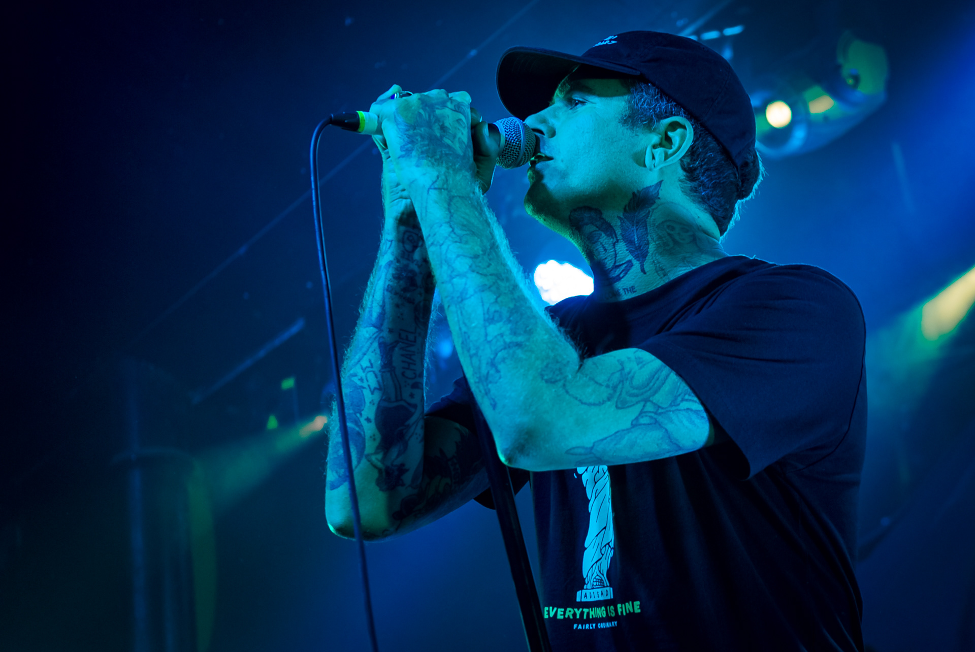 The Amity Affliction performing at Rock City in Nottingham with support from Higher Power and supporting Beartooth.