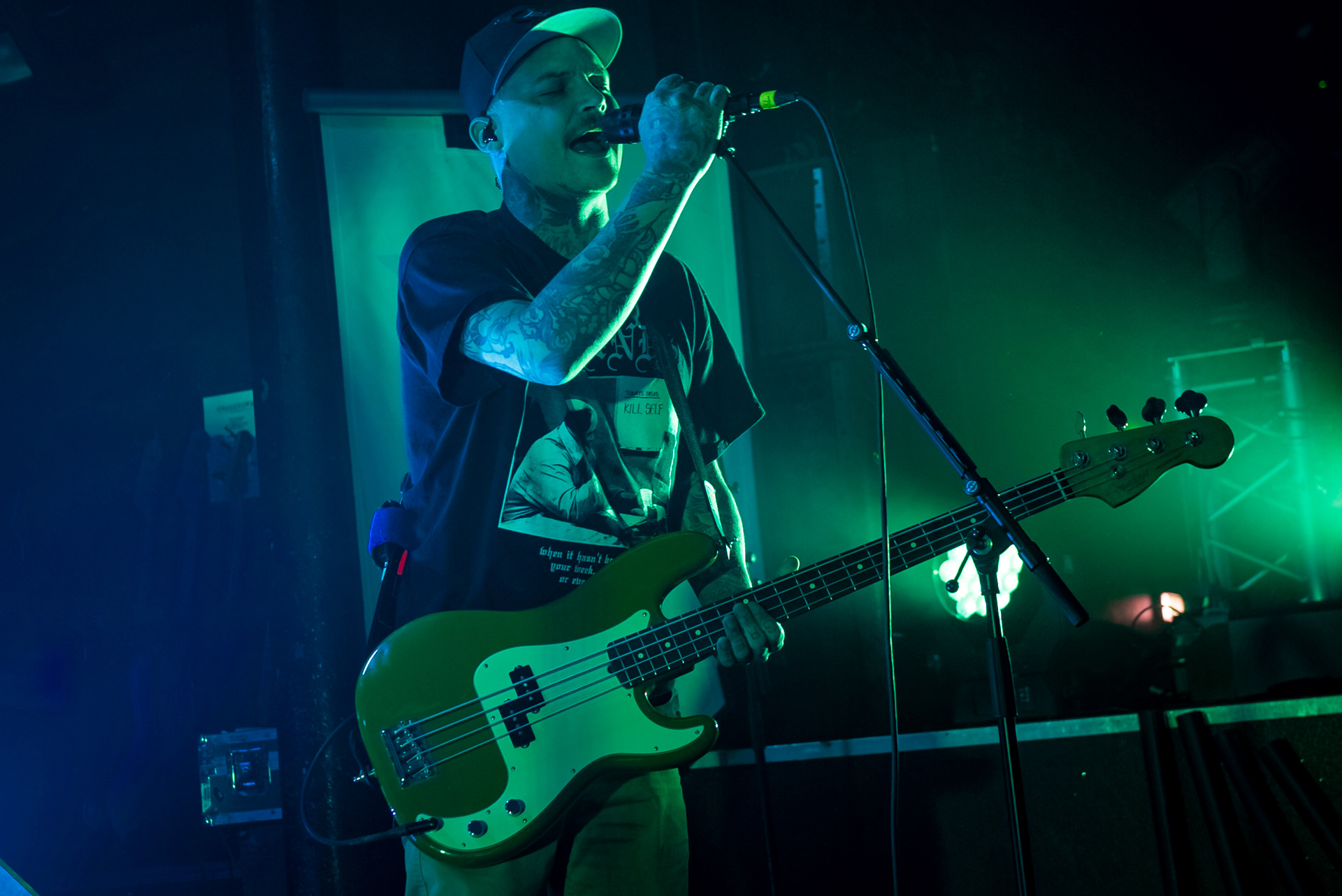 The Amity Affliction performing at Rock City in Nottingham with support from Higher Power and supporting Beartooth.