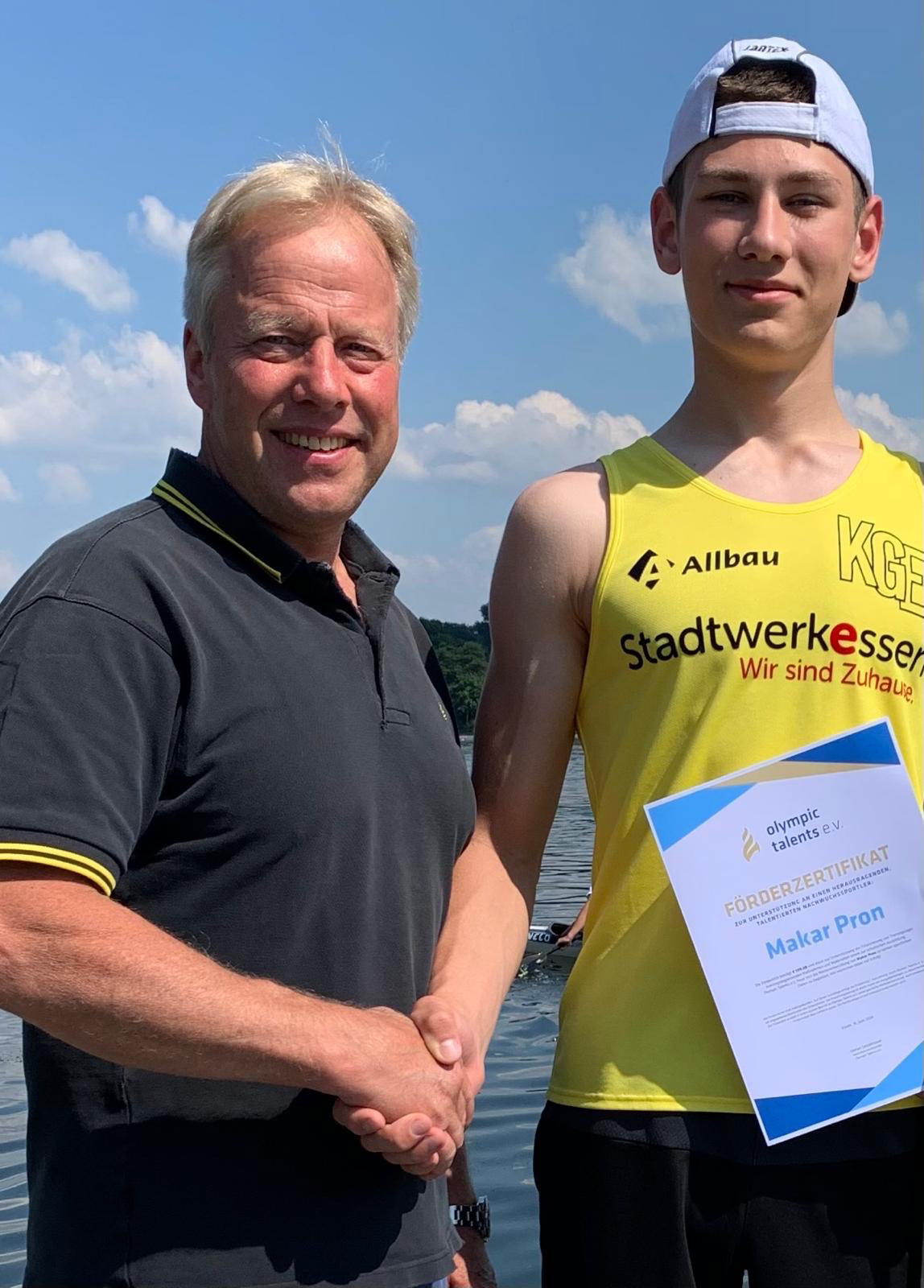 Stefan Settelmayer und  Makar Pron