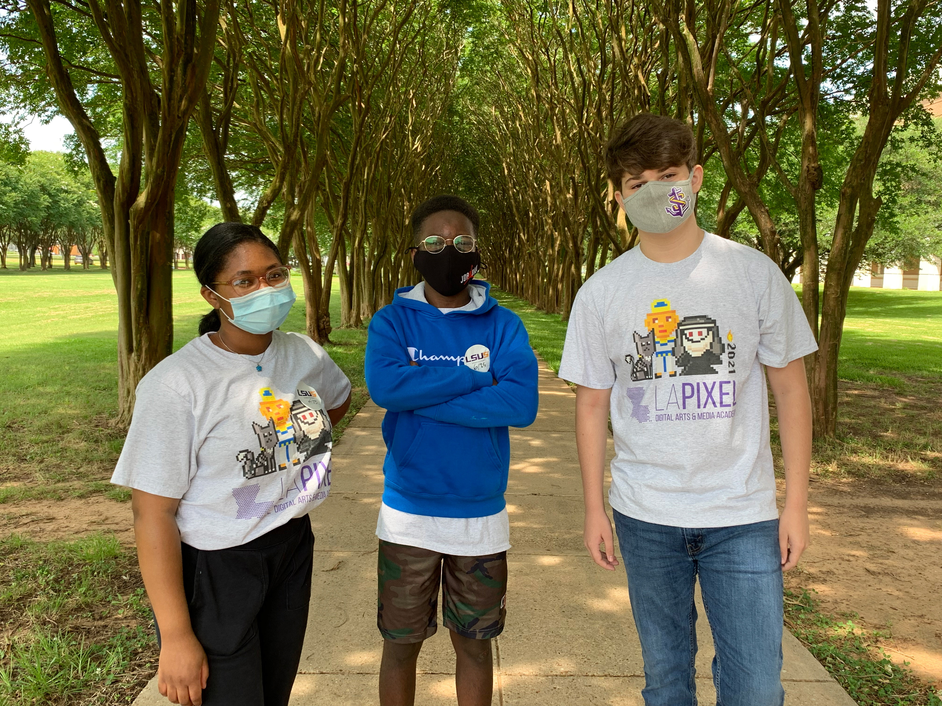 Moonshine Studios (Left to Right) - Hannah Howard, Ki Clark, Parker Alleman