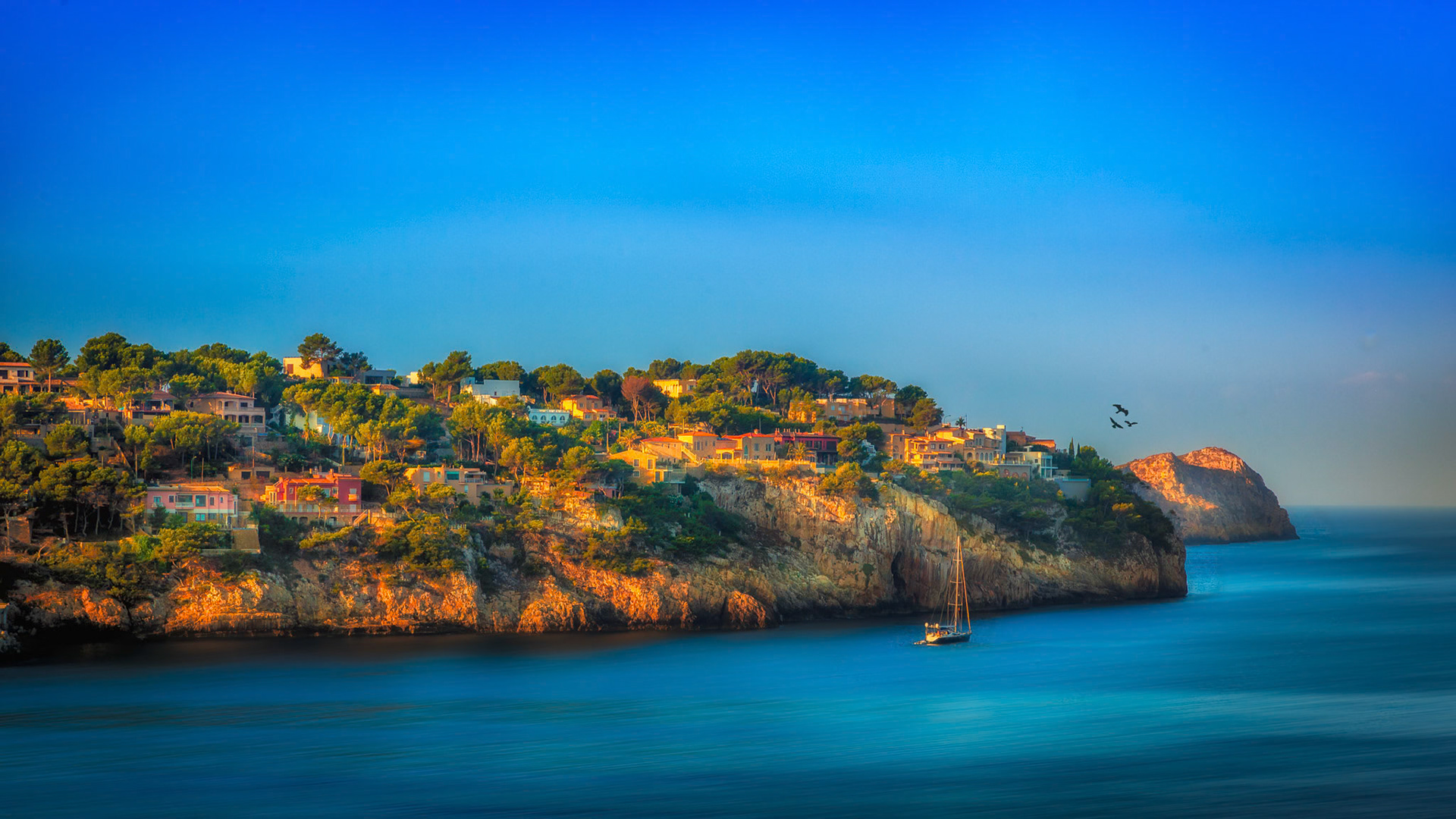 Early morning light Santa Ponsa Mallorca