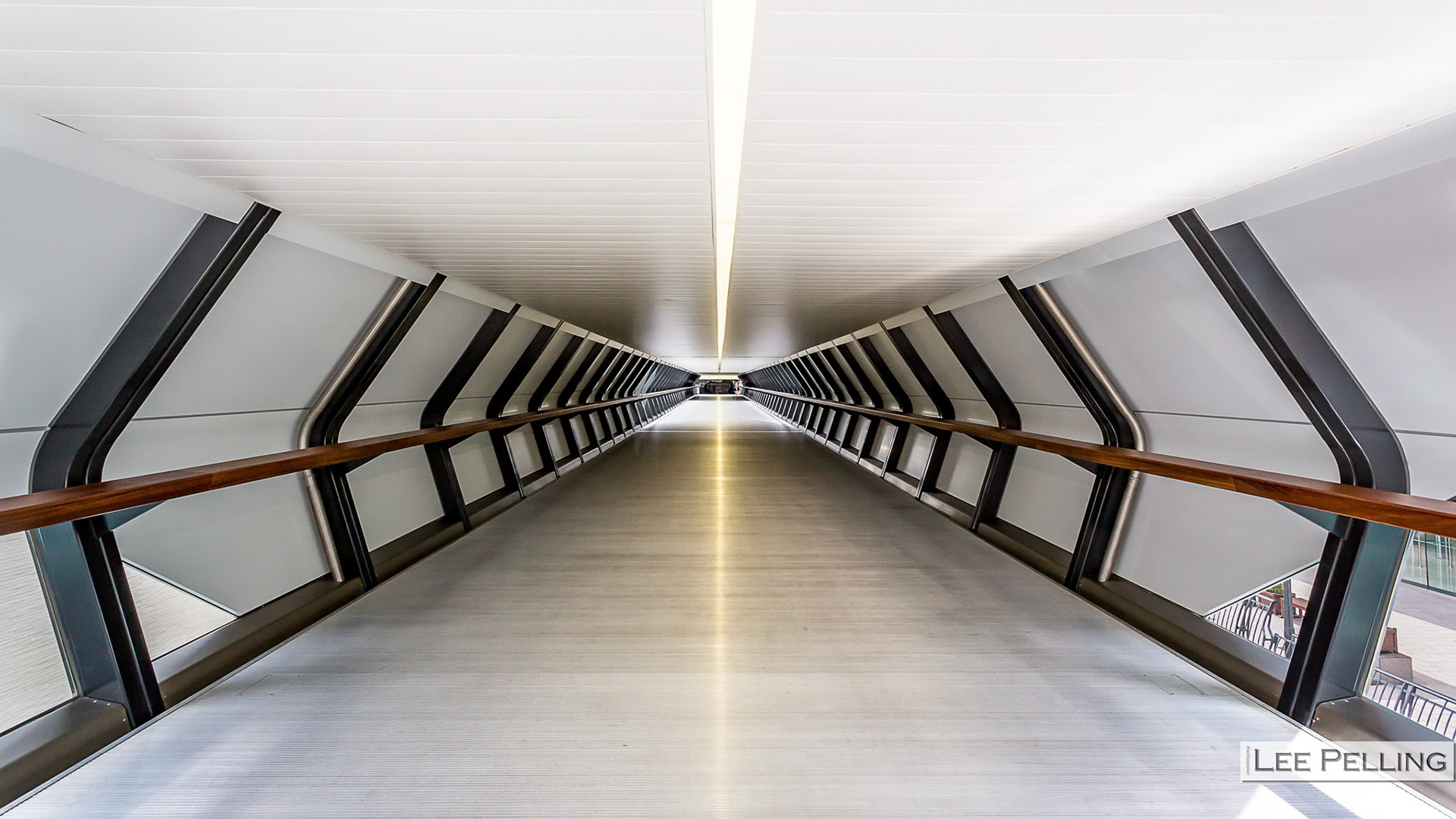 Canary Wharf Crossrail Adams Plaza Bridge