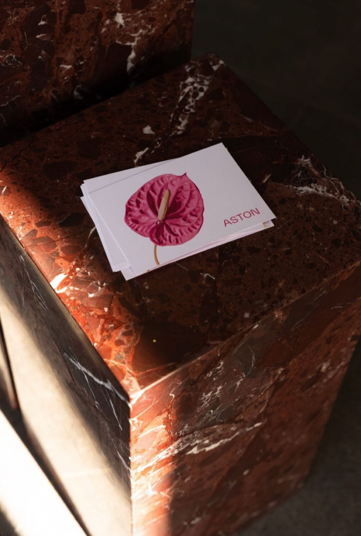 Thank You Card for Aston Studio