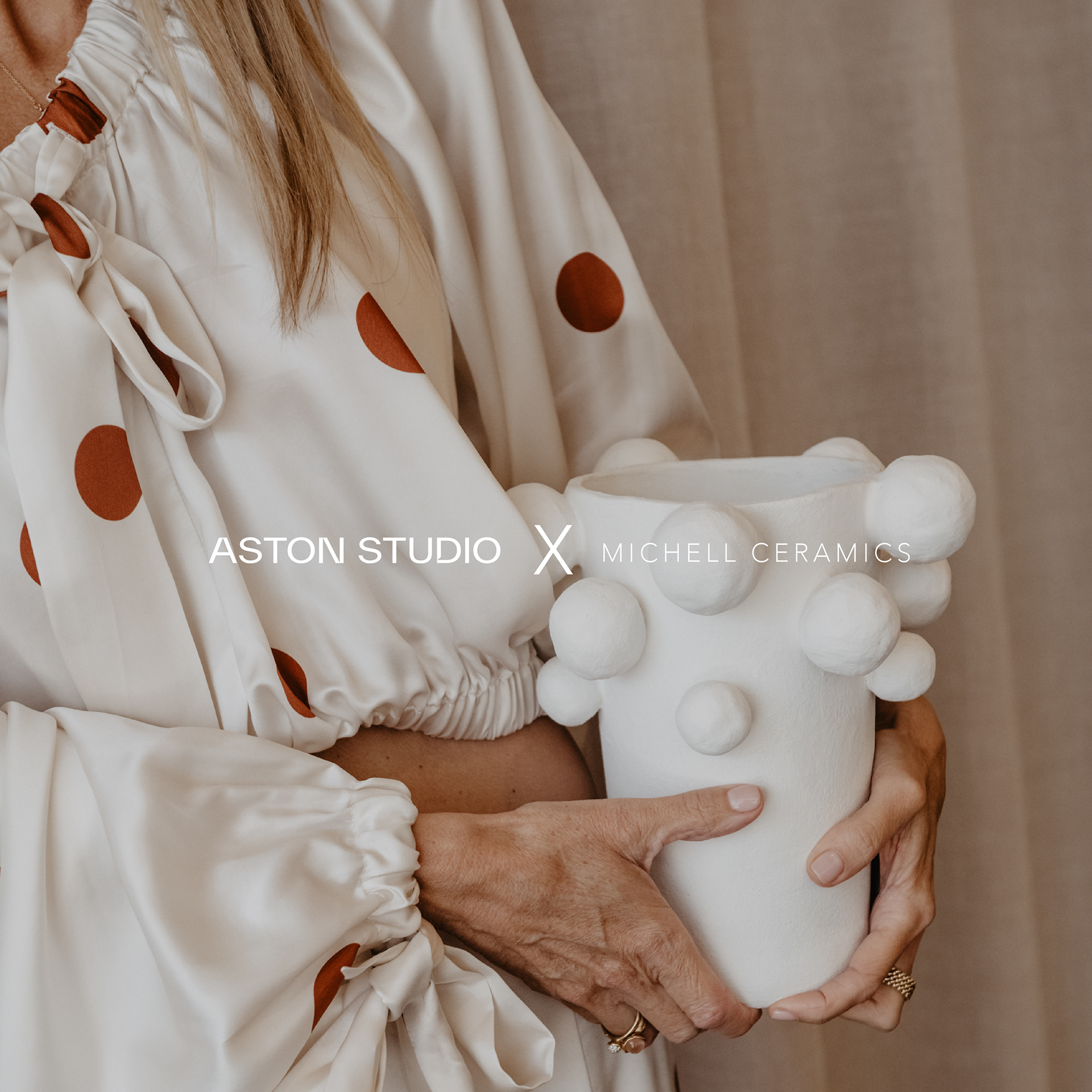 Brand Application for Aston Studio x Michell Ceramics