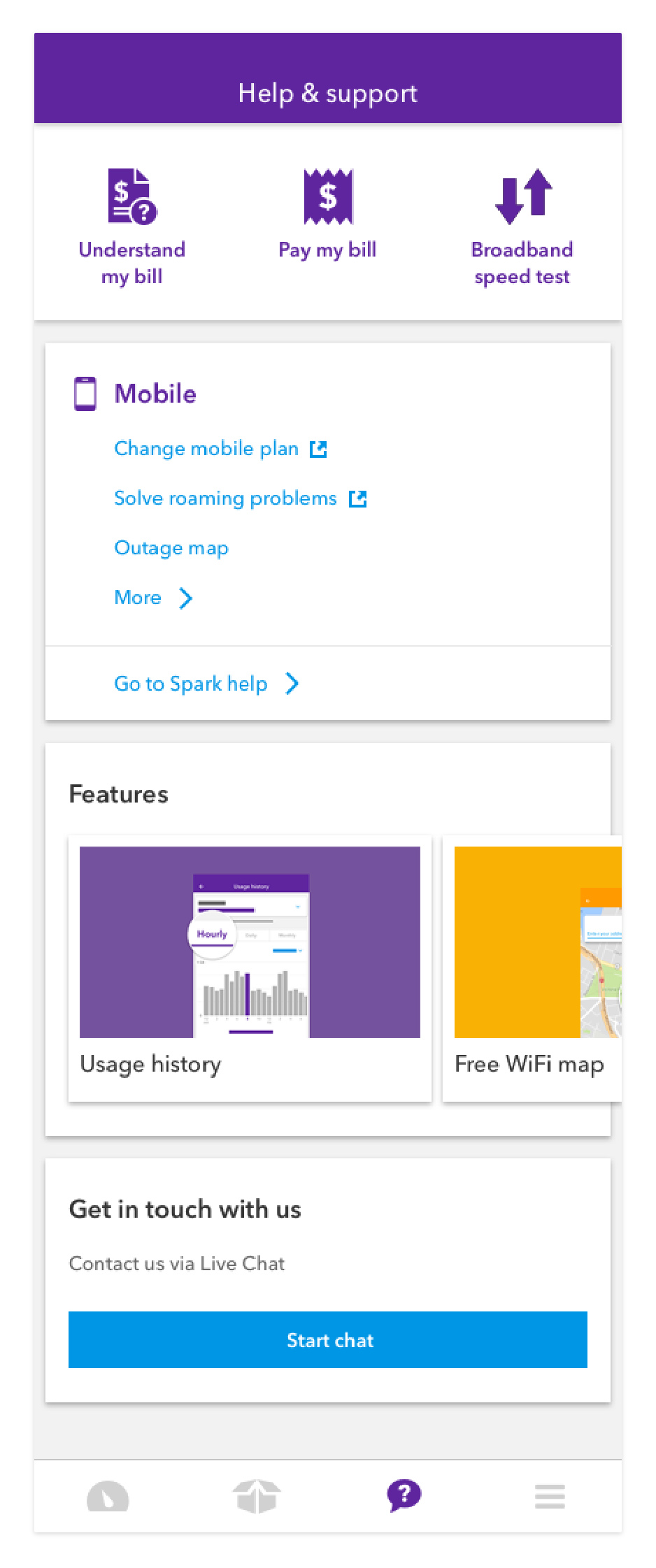 Spark App Help & Support – Prepaid mobile customers only