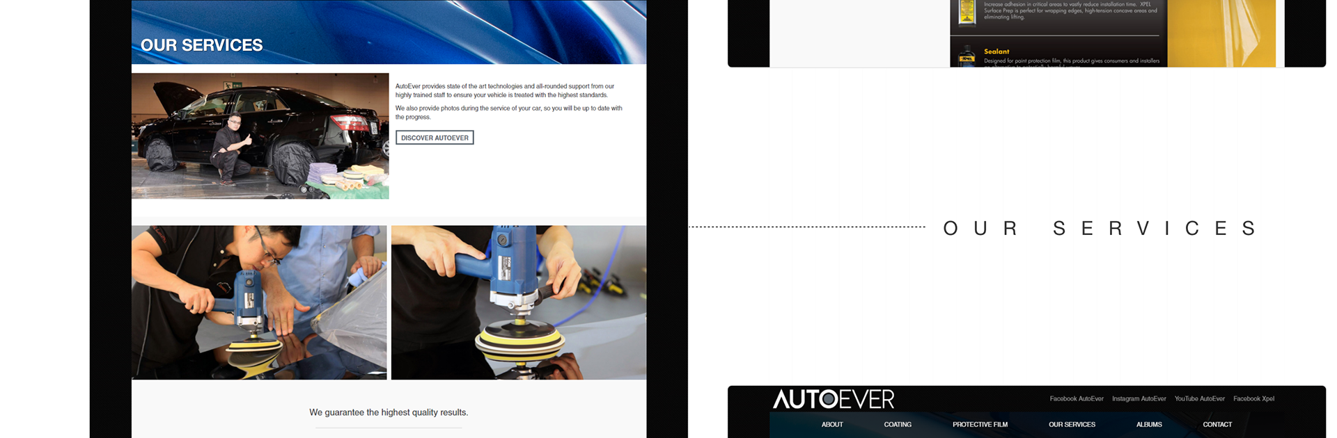 Autoever website detailed design for desktop 5