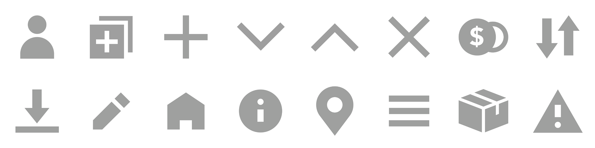 Functional icons