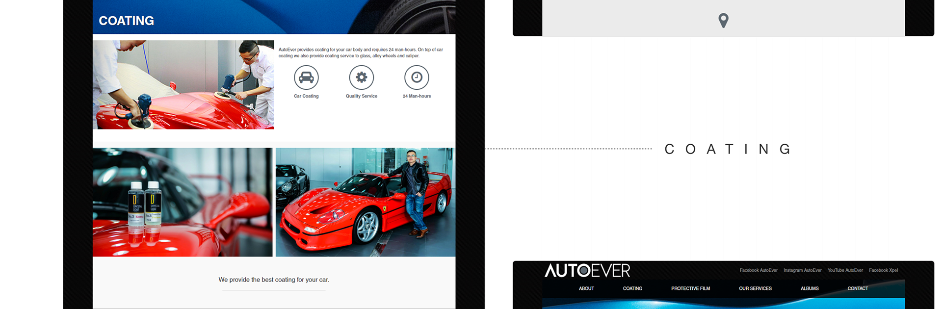 Autoever website detailed design for desktop 3
