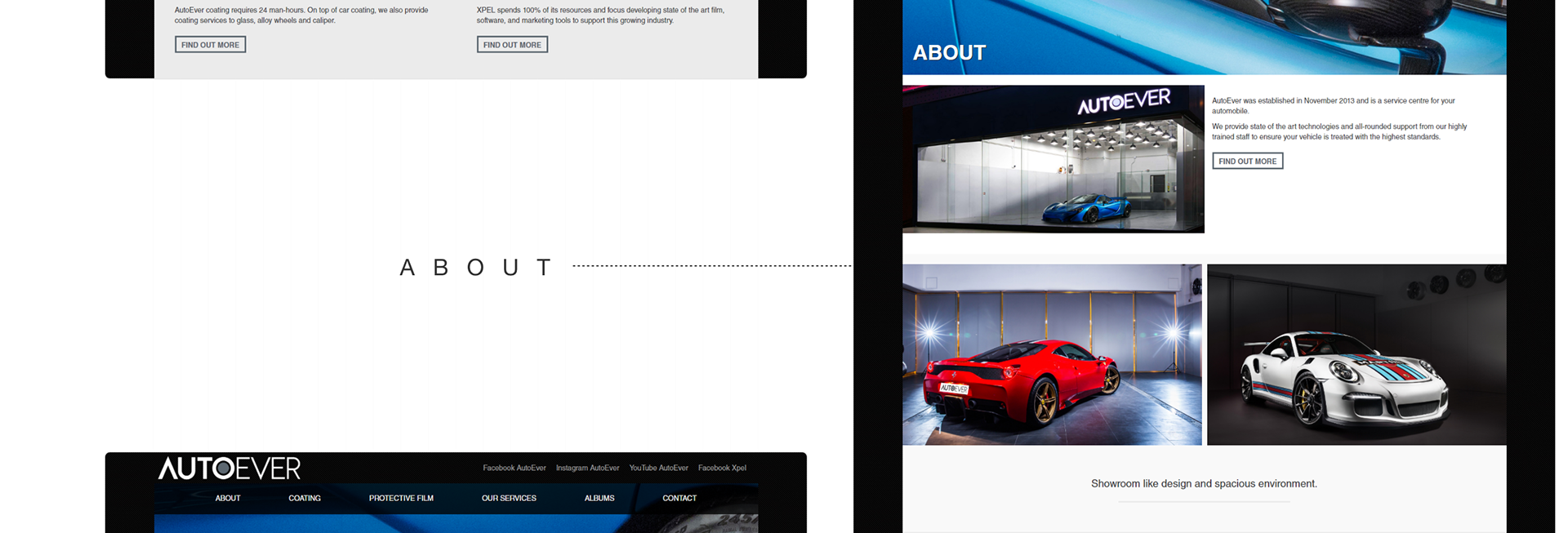 Autoever website detailed design for desktop 2