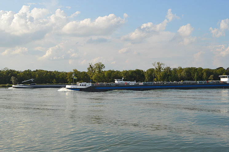 Schifffahrt auf dem Rhein
