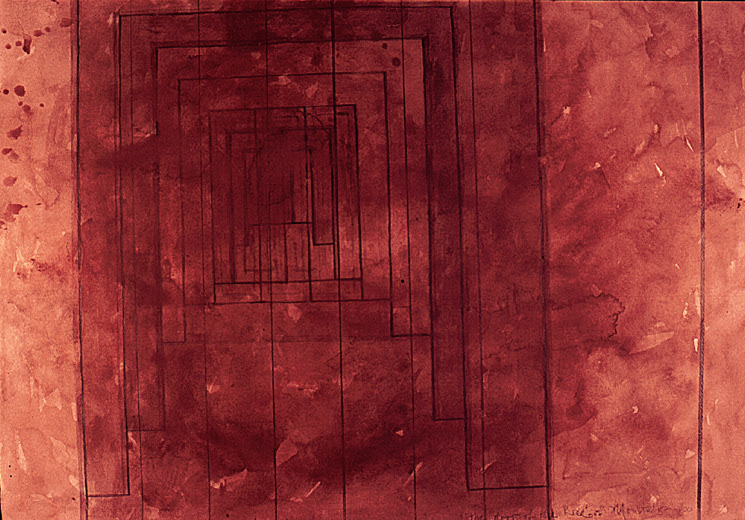 "Holles 2000. dry  pastel. 100 x 70 cm