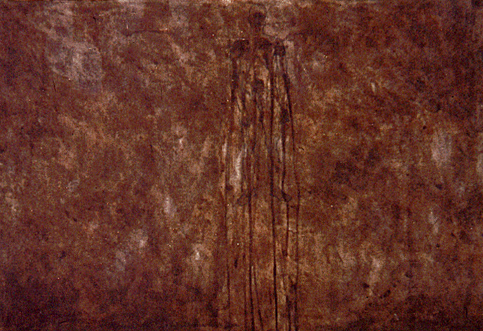 "El llanto del cuerpo" 1998. water color, oxide and pencil. 55 x 75 cm