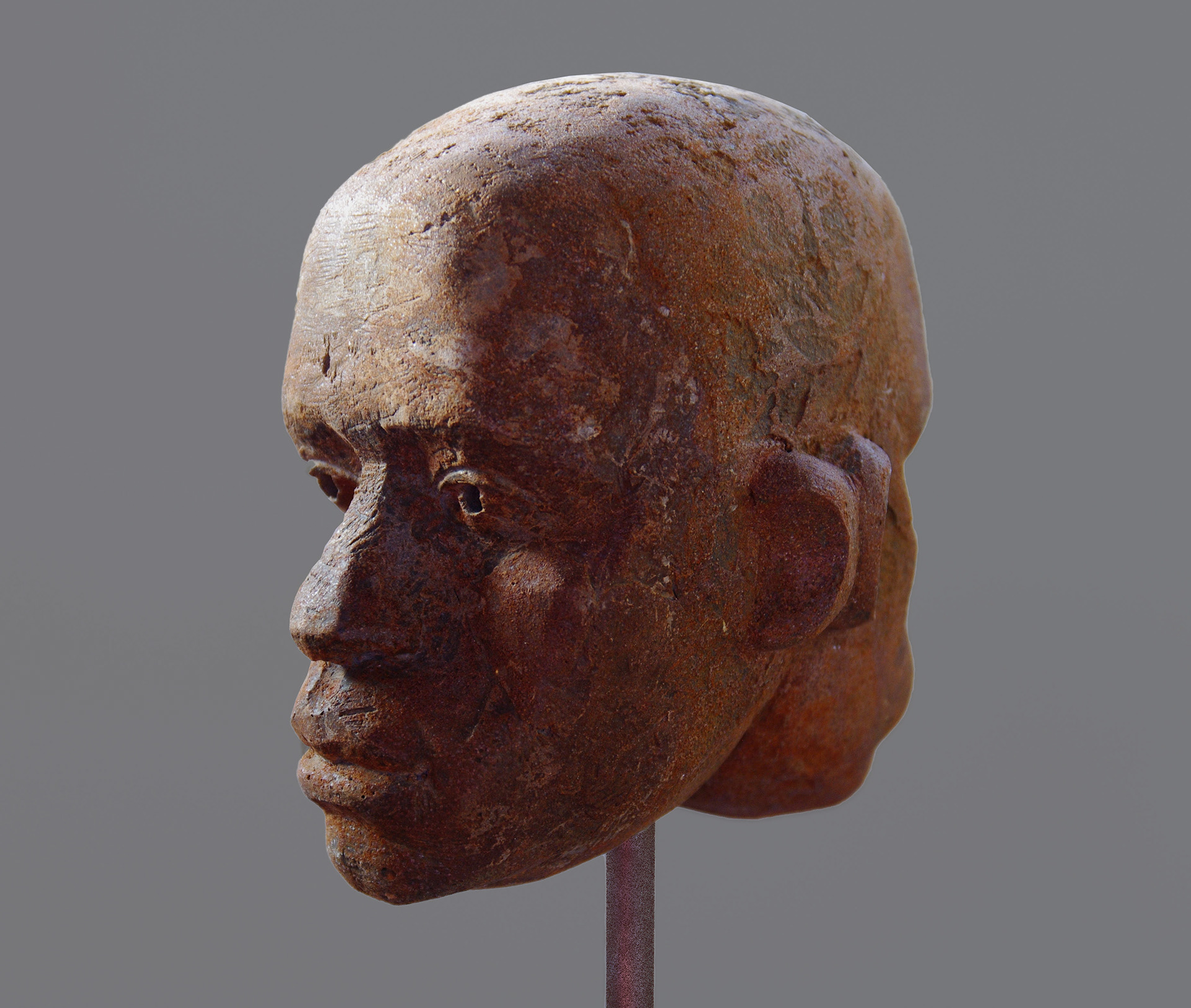"Janus" 2012. polyester resin. 50 x 25 x 25 cm