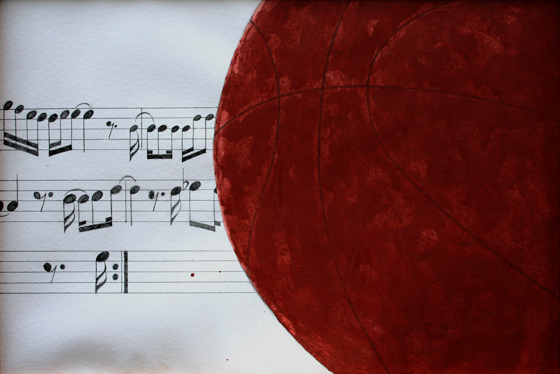 From the series Correspondencias  "Las puertas del camino" 2008. natural pigment, graphite. 70 x 100 cm.