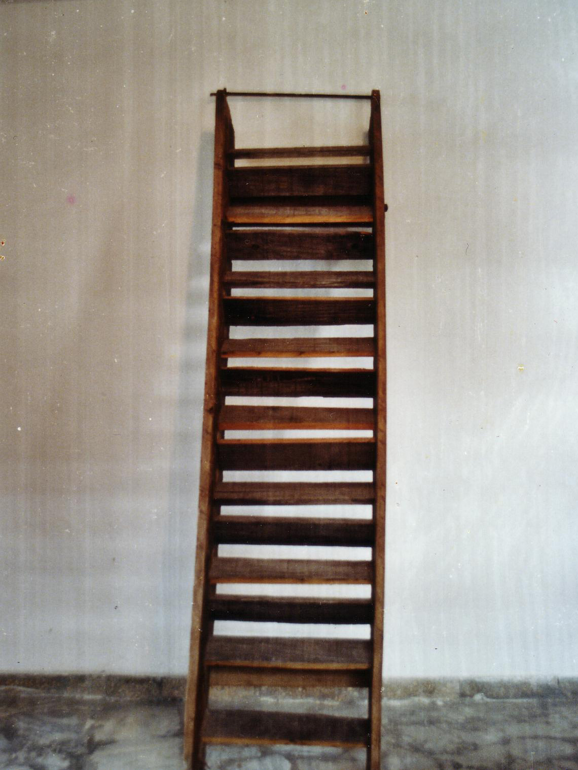"Ecalera" 1997. wood, 200 x 50 x 30 cm