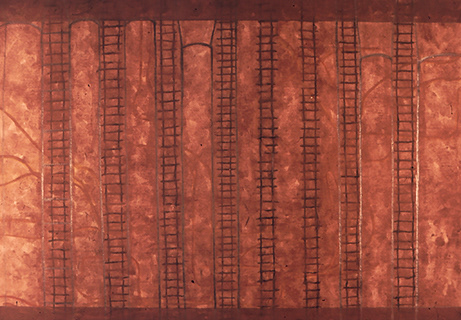 "Obscurity" 2000. dry  pastel. 100 x 70 cm